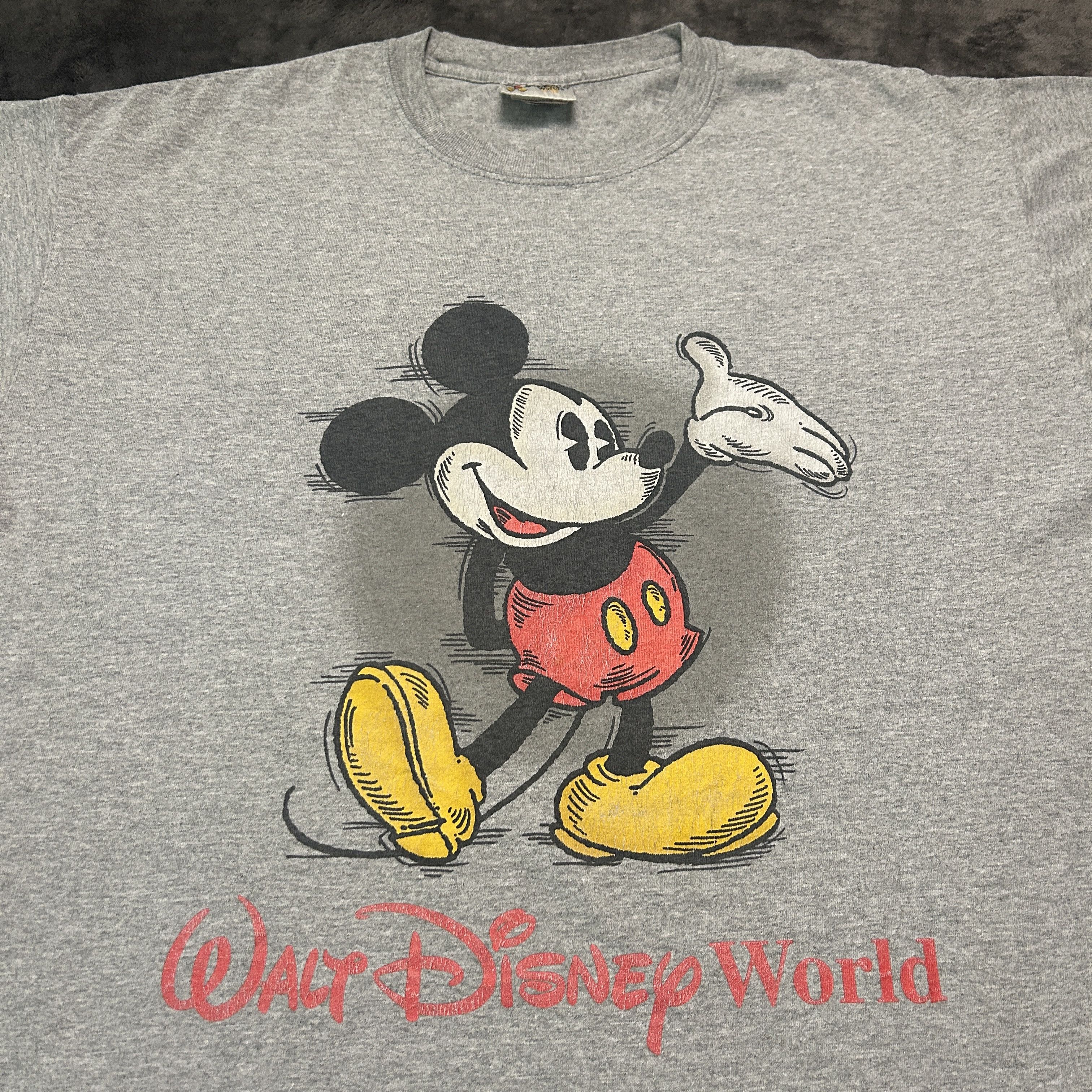 Disney Vintage Walt Disney World Mickey T-shirt Size US L / EU 52-54 / 3 - 2 Thumbnail