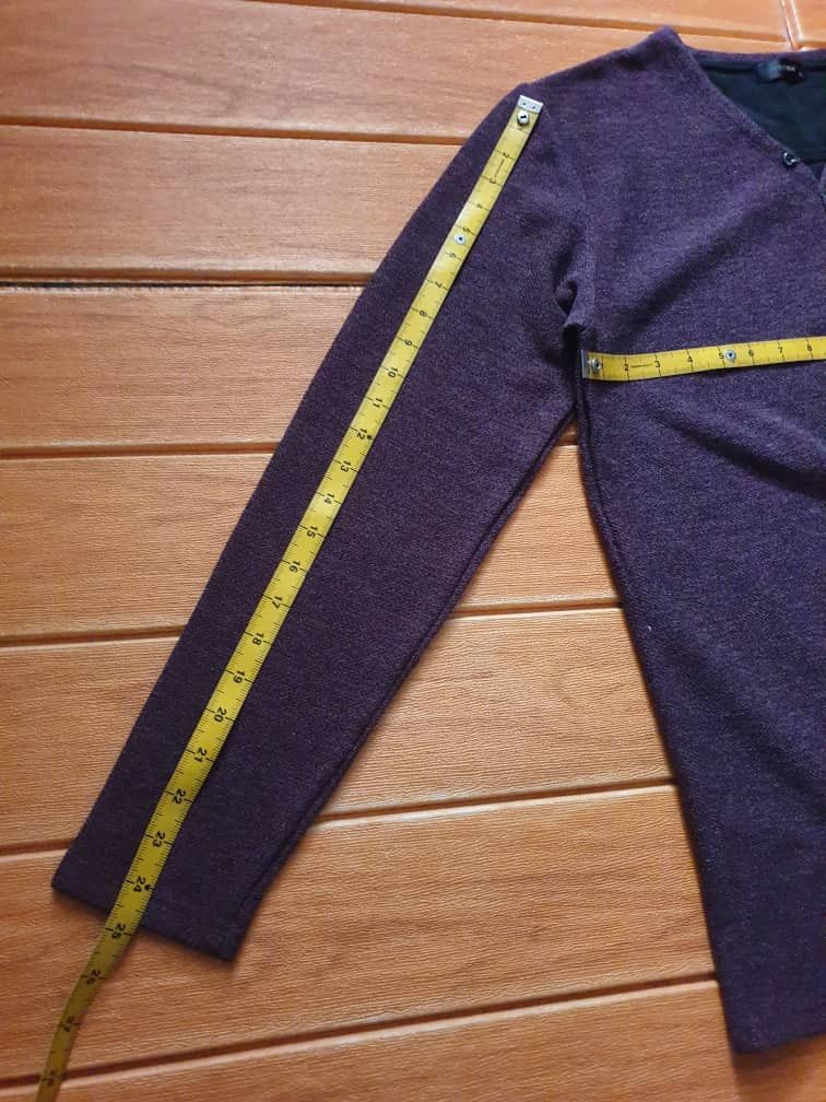 Japanese Brand Nota Bene burgendy colour longsleeve shirt Size US M / EU 48-50 / 2 - 6 Thumbnail