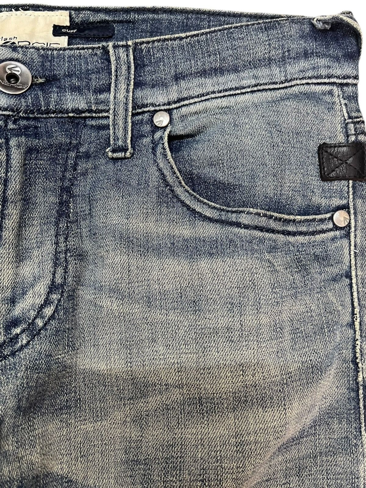Energie × Vintage Vintage Energie Cuff Fadef Slim Fit Denim Size US 31 - 4 Thumbnail