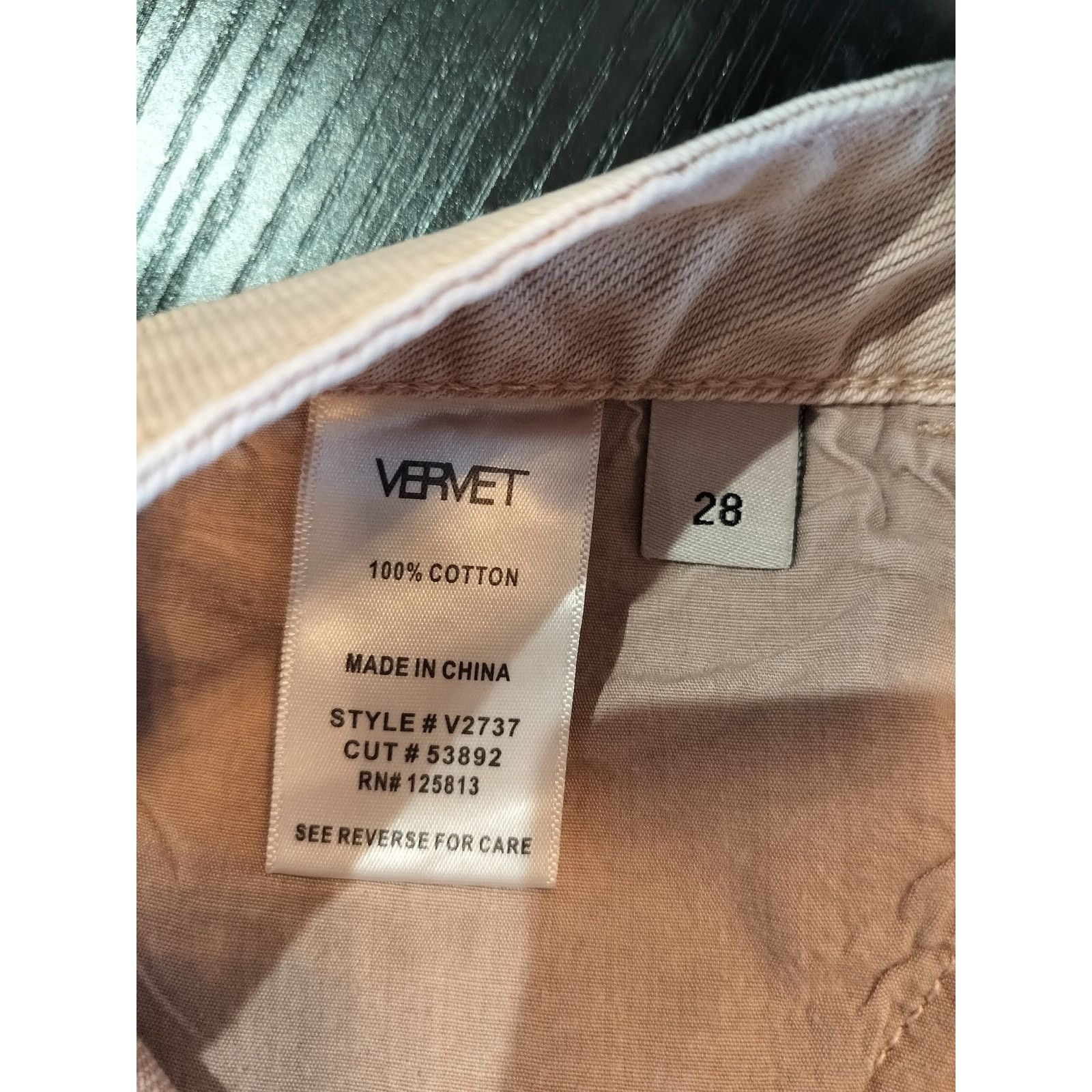 Other VERVET Leslie V2737 Vintage Flare Pink Raw Hem Jeans Size 28 Size 28" / US 6 / IT 42 - 9 Thumbnail