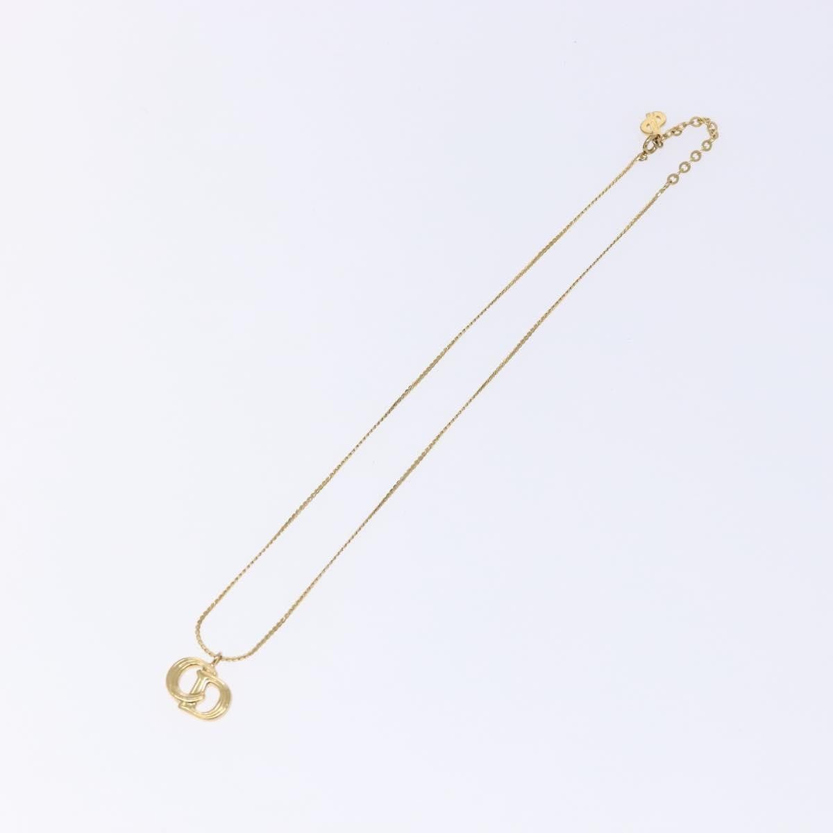 Dior Christian Dior CD Pendant Necklace Metal Size ONE SIZE - 1 Thumbnail