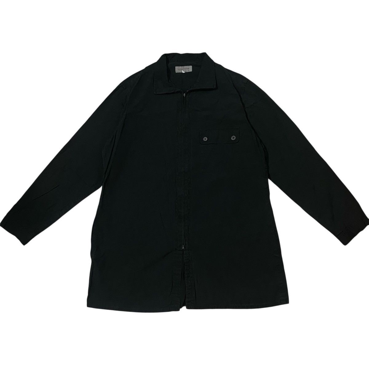 Yohji Yamamoto 🔥Archive🔥Yohji Yamamoto 24/25AW Open Blouse Zipper Jacket Size US M / EU 48-50 / 2 - 8 Thumbnail