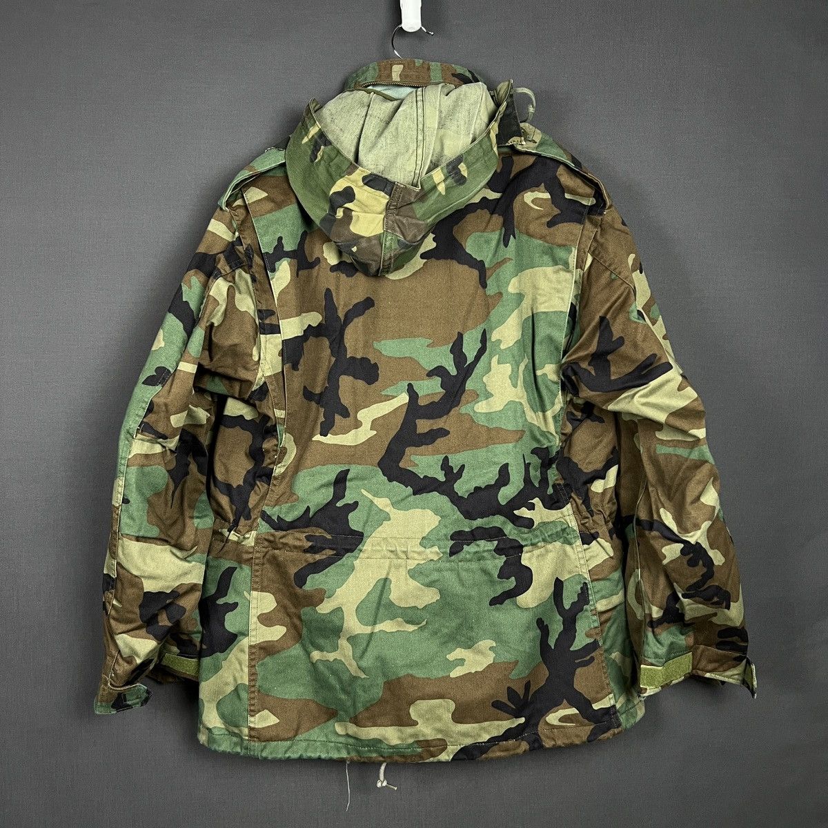 Alpha Industries Vintage Alpha Industries M-65 Field Jacket Woodland Camo 90s Size US M / EU 48-50 / 2 - 13 Thumbnail