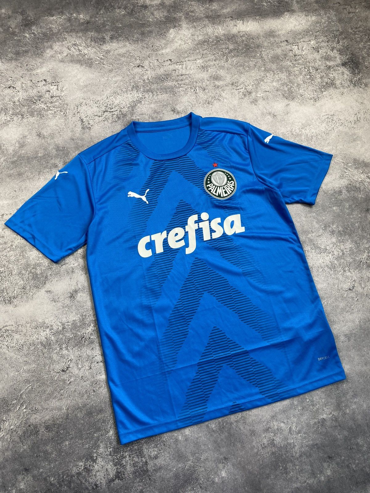 Puma Puma Palmeiras 2022/23 Brazil Blokcore Blue Soccer Jersey Size US L / EU 52-54 / 3 - 1 Thumbnail