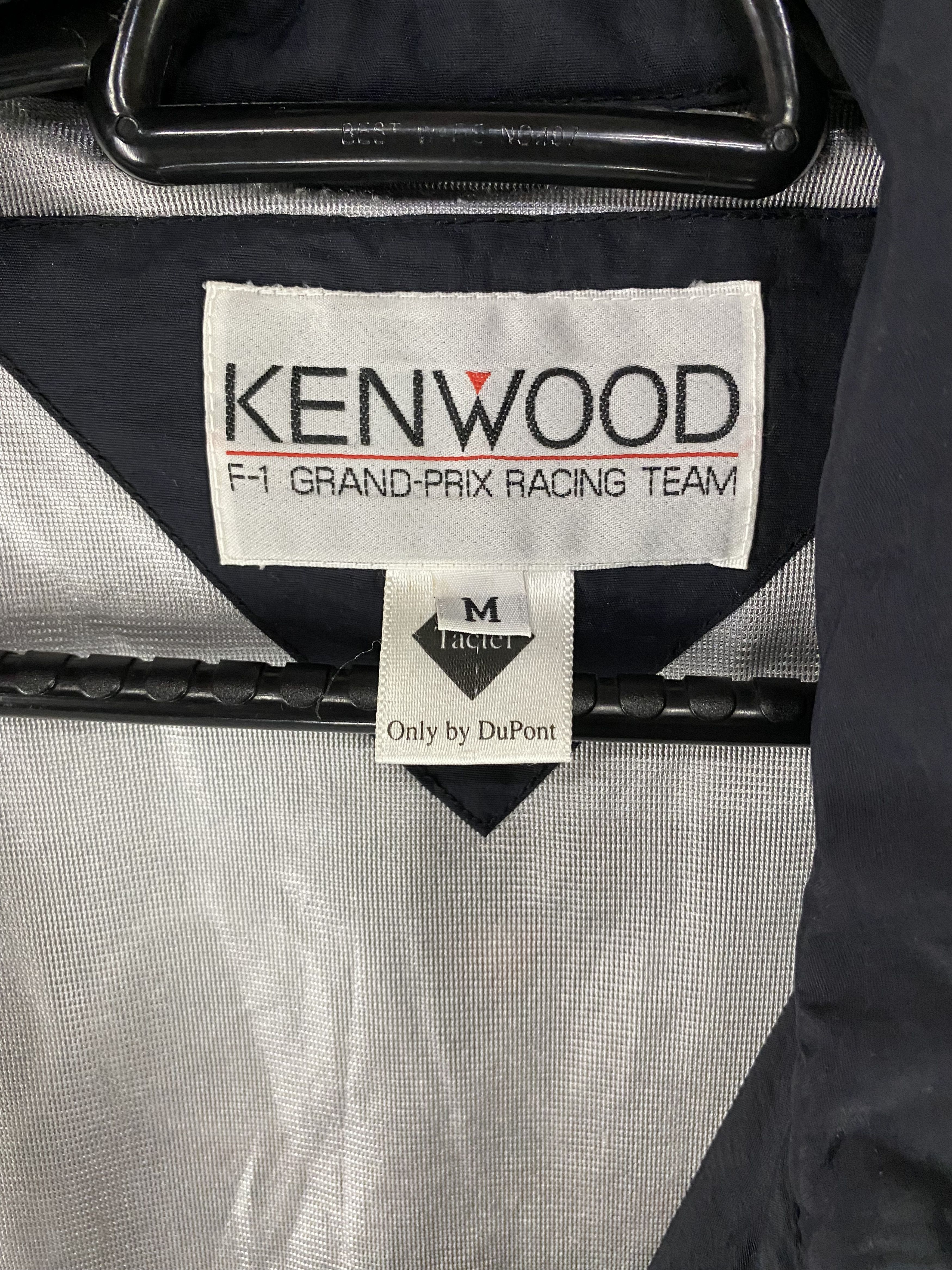 Vintage Vtg 90s Kenwood F1 grand prix racing team bomber jacket Size US M / EU 48-50 / 2 - 9 Thumbnail