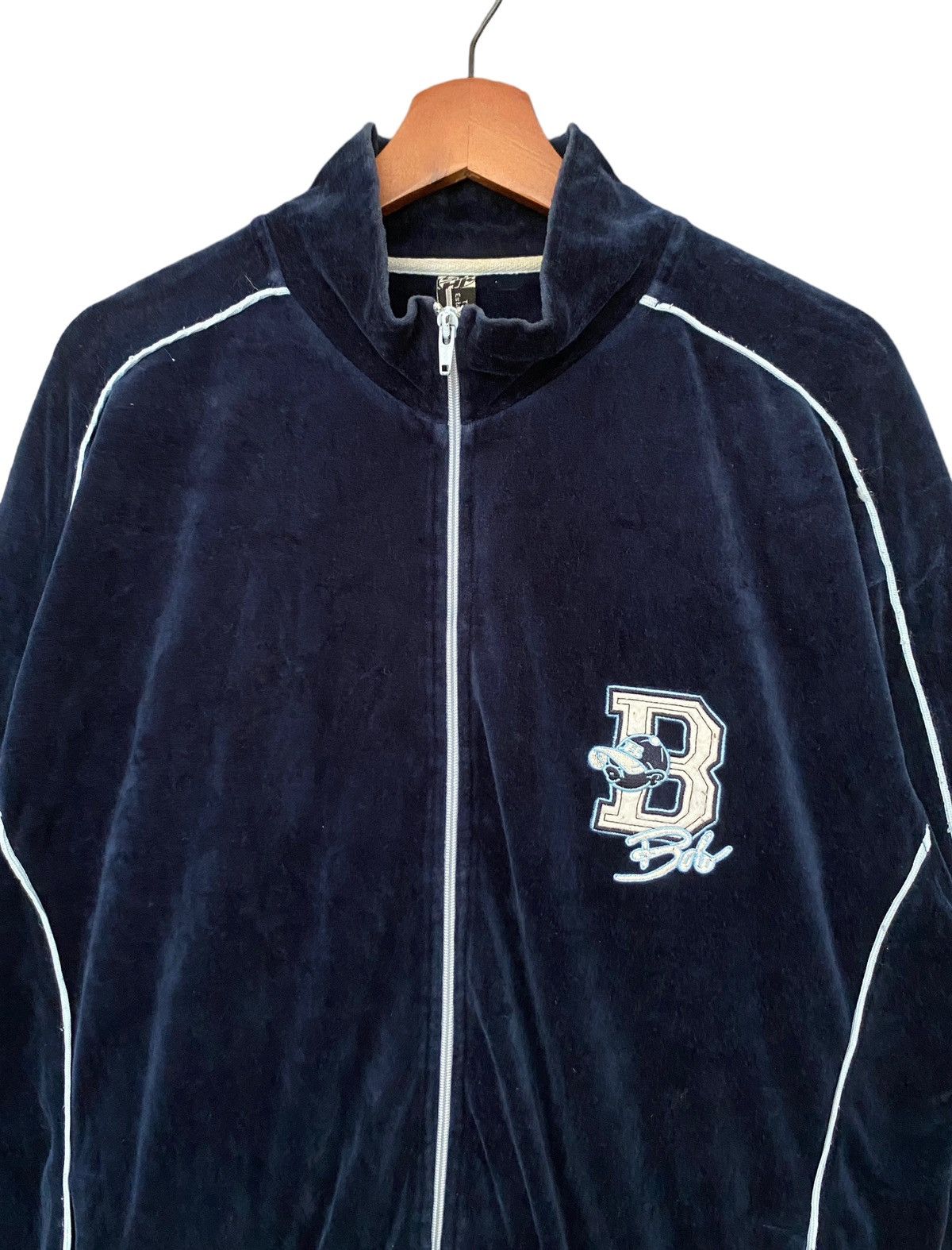 Japanese Brand × Vintage Vintage Japanese Brand School Velvet Jacket 2000s Size US L / EU 52-54 / 3 - 5 Thumbnail