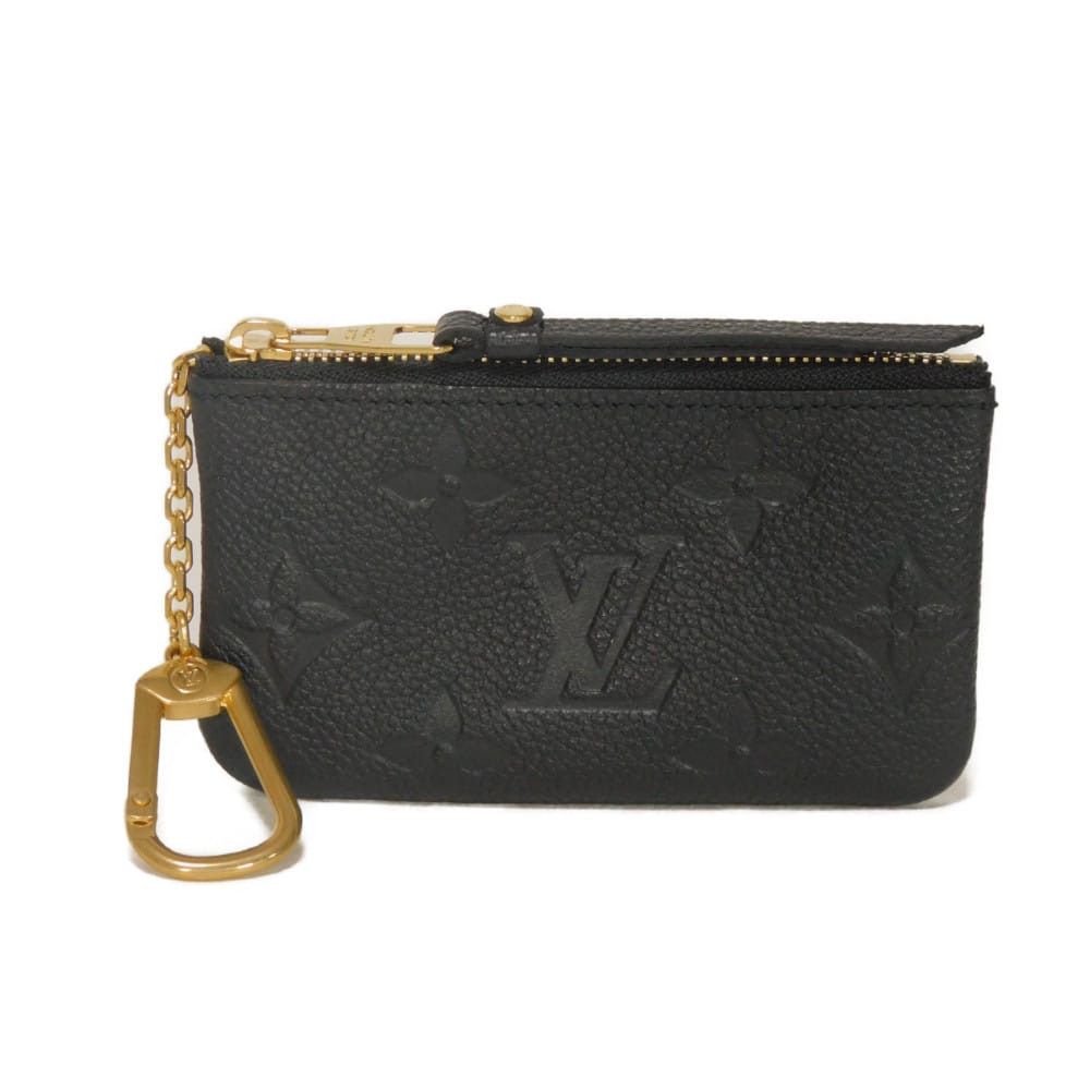 Louis Vuitton Louis Vuitton Louis Vuitton Pochette Cle Monogram Empreinte Coin Case Leather Coin Case M80879 DUTY FREE for USA Size ONE SIZE - 1 Thumbnail