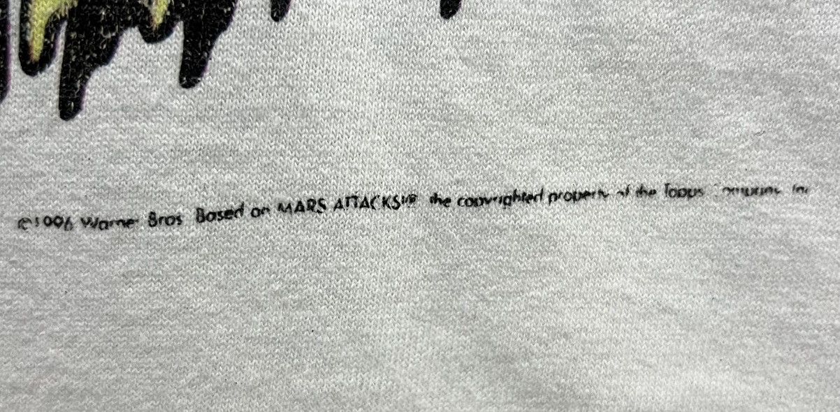 Vintage × Warner Bros VINTAGE 1996 WARNER BROS THE MOVIE MARS ATTACKS SHIRT Size US M / EU 48-50 / 2 - 4 Thumbnail