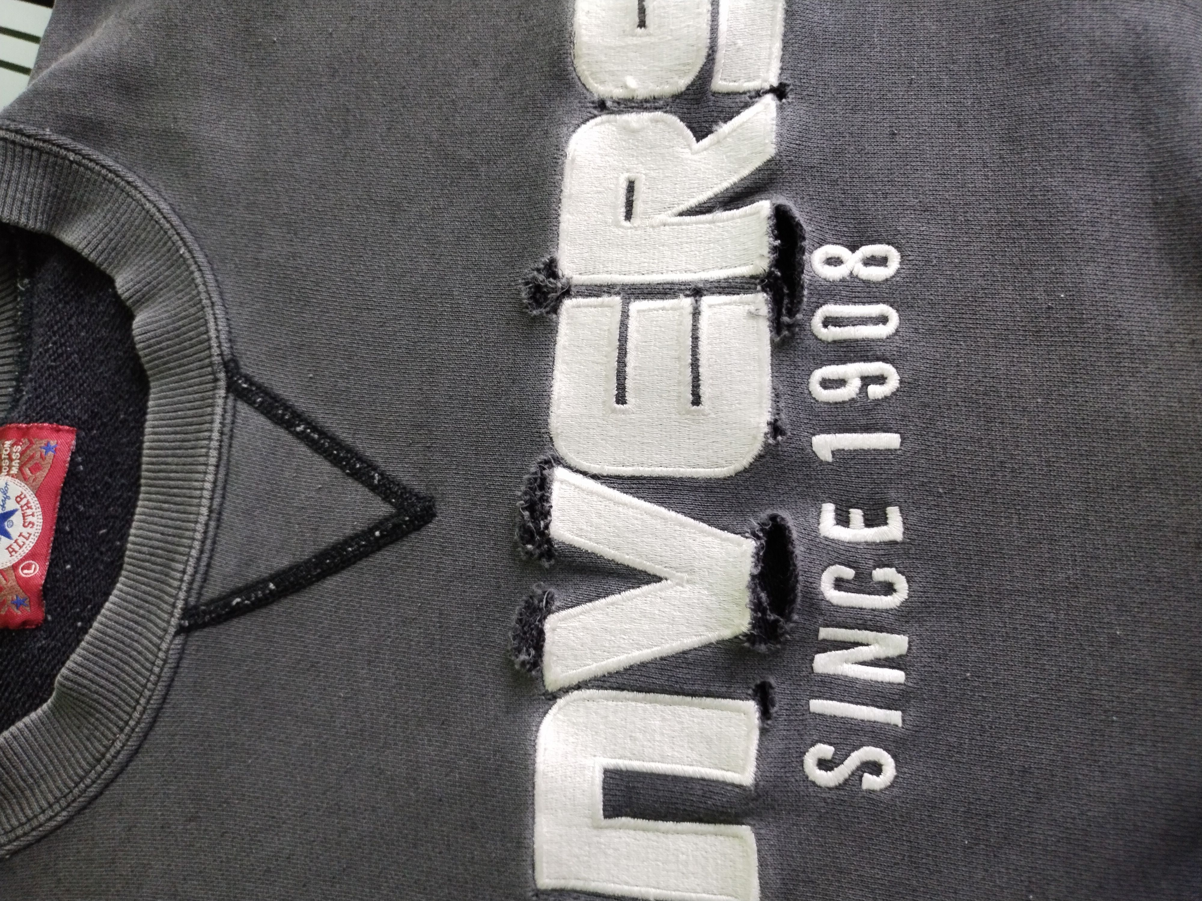 Converse × Vintage Vtg Converse Box Logo Sweatshirt Size US L / EU 52-54 / 3 - 5 Thumbnail