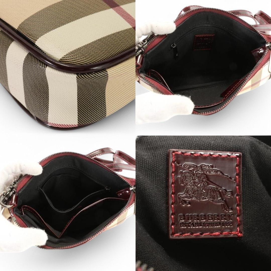 Burberry Burberry - Shoulder Bag Pouch Nova Check Beige Brown Vintage Size ONE SIZE - 7 Thumbnail