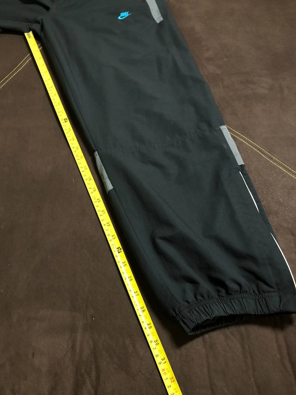 Nike Vintage Nike Baggy Track Pants Hype Streetwear Size US 34 / EU 50 - 8 Thumbnail
