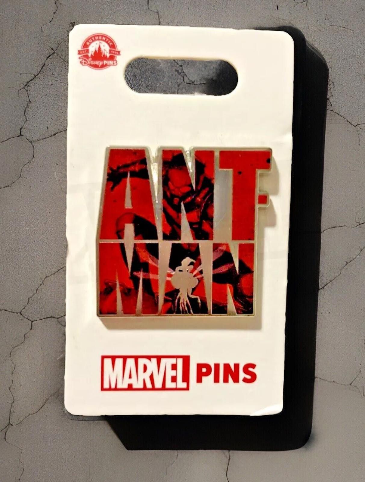 Disney Disney Marvel ANTMAN Metal Block Disney Park Exclusive Pin Size ONE SIZE - 1 Preview