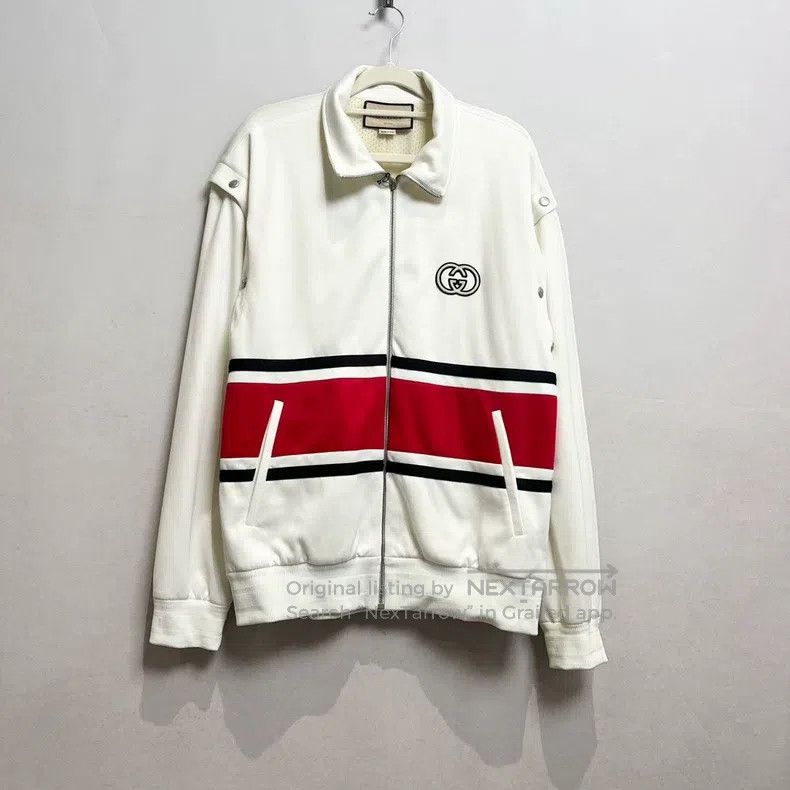Gucci Gucci Striped casual long-sleeved jacket Size US M / EU 48-50 / 2 - 1 Thumbnail