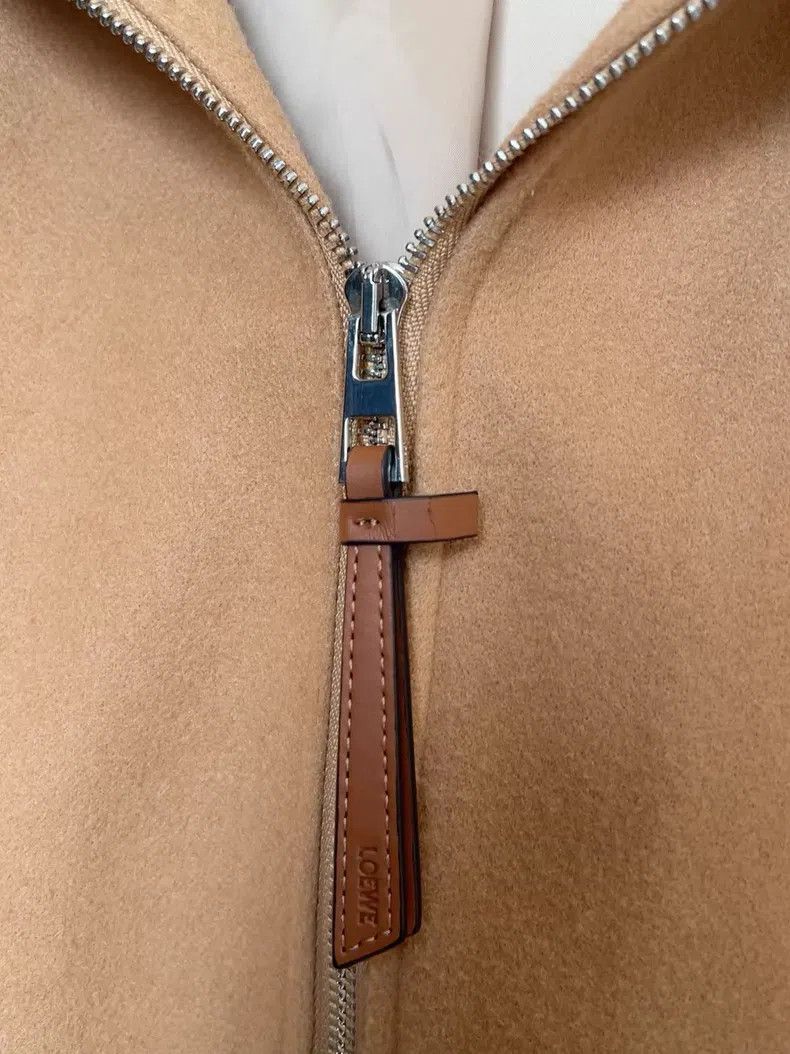 Loewe Loewe Camel Cotton and Wool Blend Hooded Sweatshirt Size US M / EU 48-50 / 2 - 3 Thumbnail