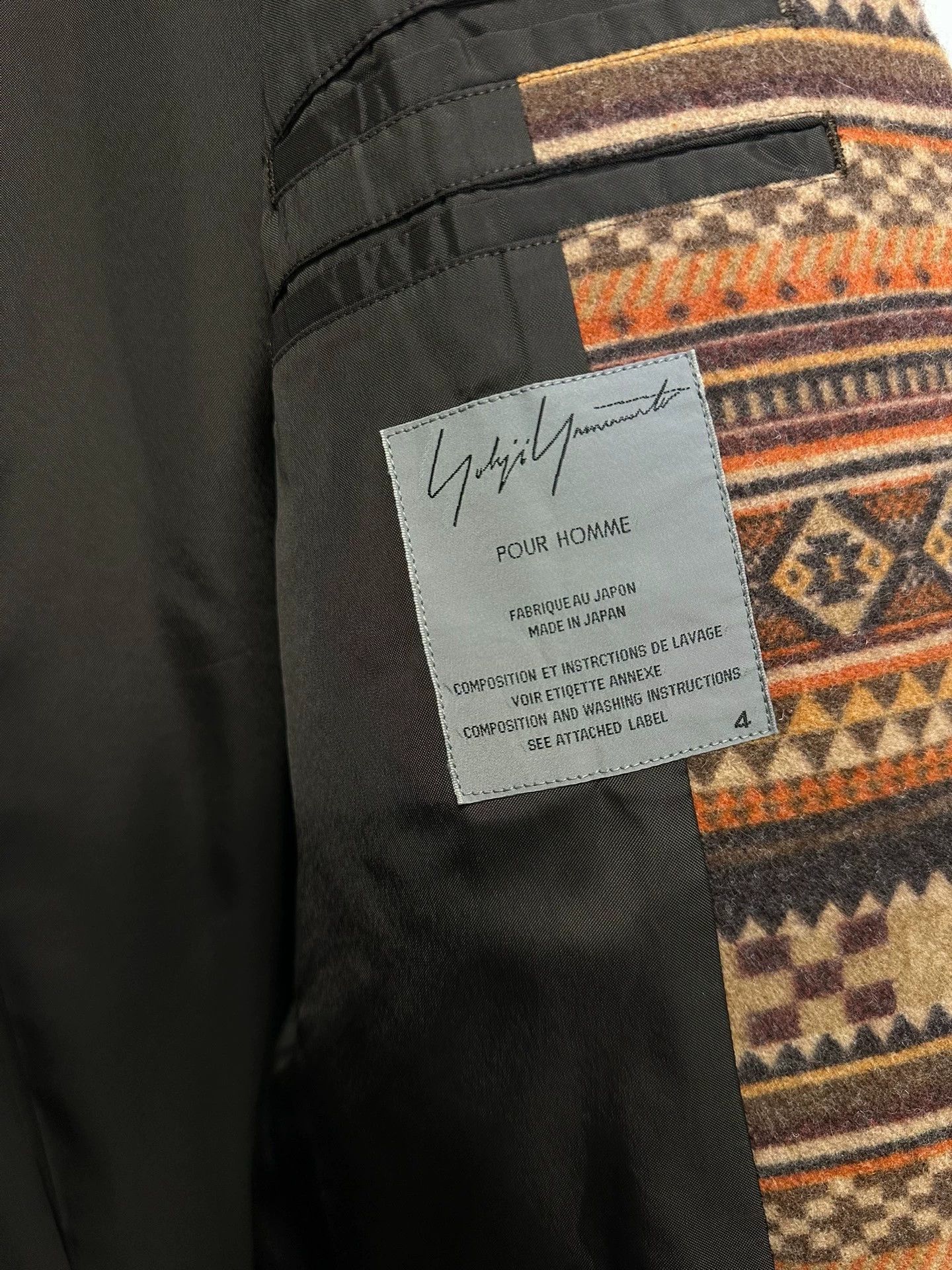 Yohji Yamamoto Yohji Yamamoto 14AW Totem Zipper Runway Jacket Size US XL / EU 56 / 4 - 6 Thumbnail