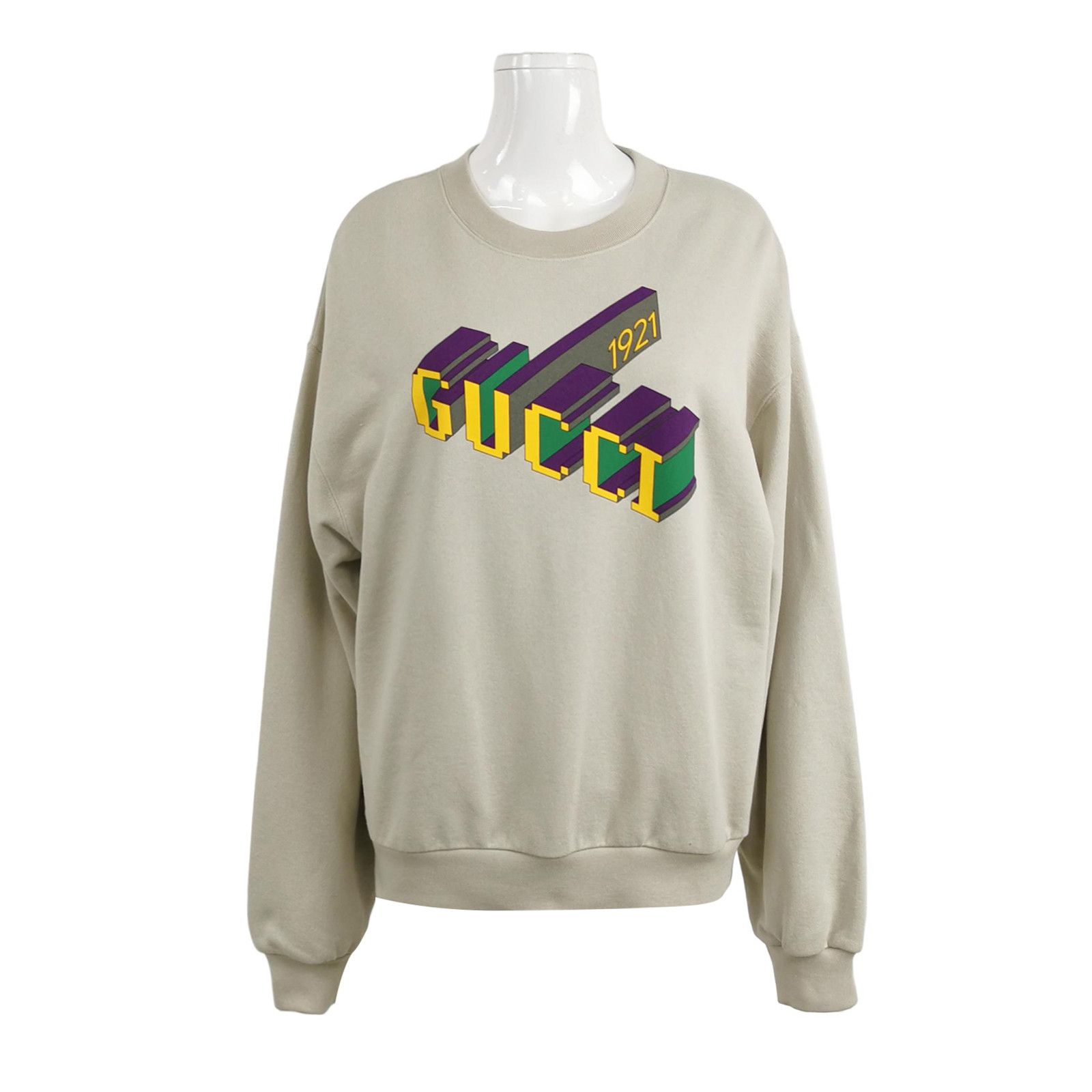 Gucci Gucci 3D Logo 1921 Sweatshirt XS Size US XS / EU 42 / 0 - 1 Thumbnail