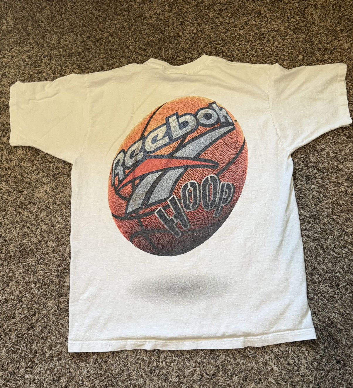 Reebok Vintage Reebok Hoops T-Shirt Size US XL / EU 56 / 4 - 4 Thumbnail