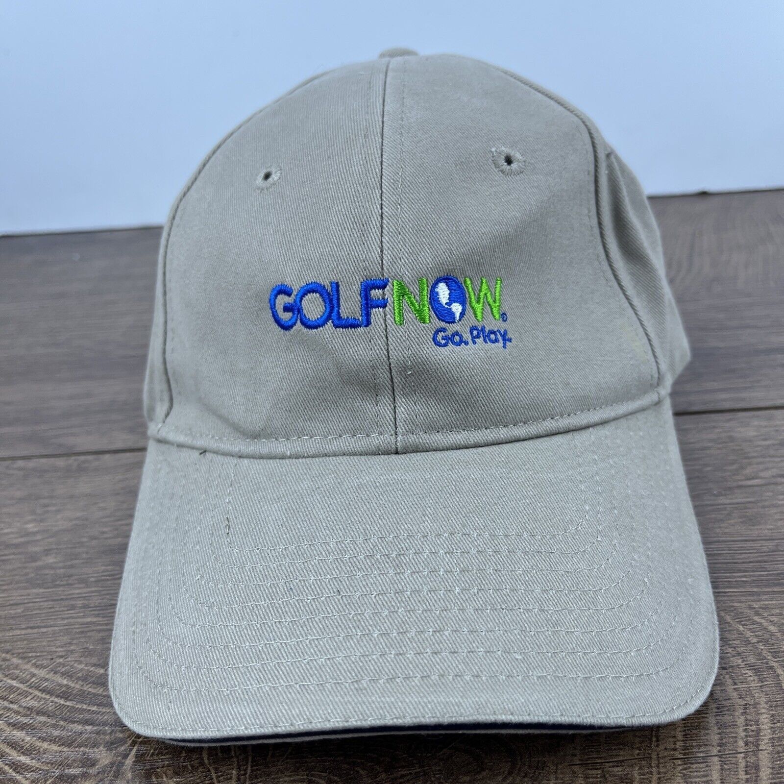 Other Golf Now Go Play Hat Golf Now Hat Tan Brown Hat Adjustable T Size ONE SIZE - 2 Thumbnail