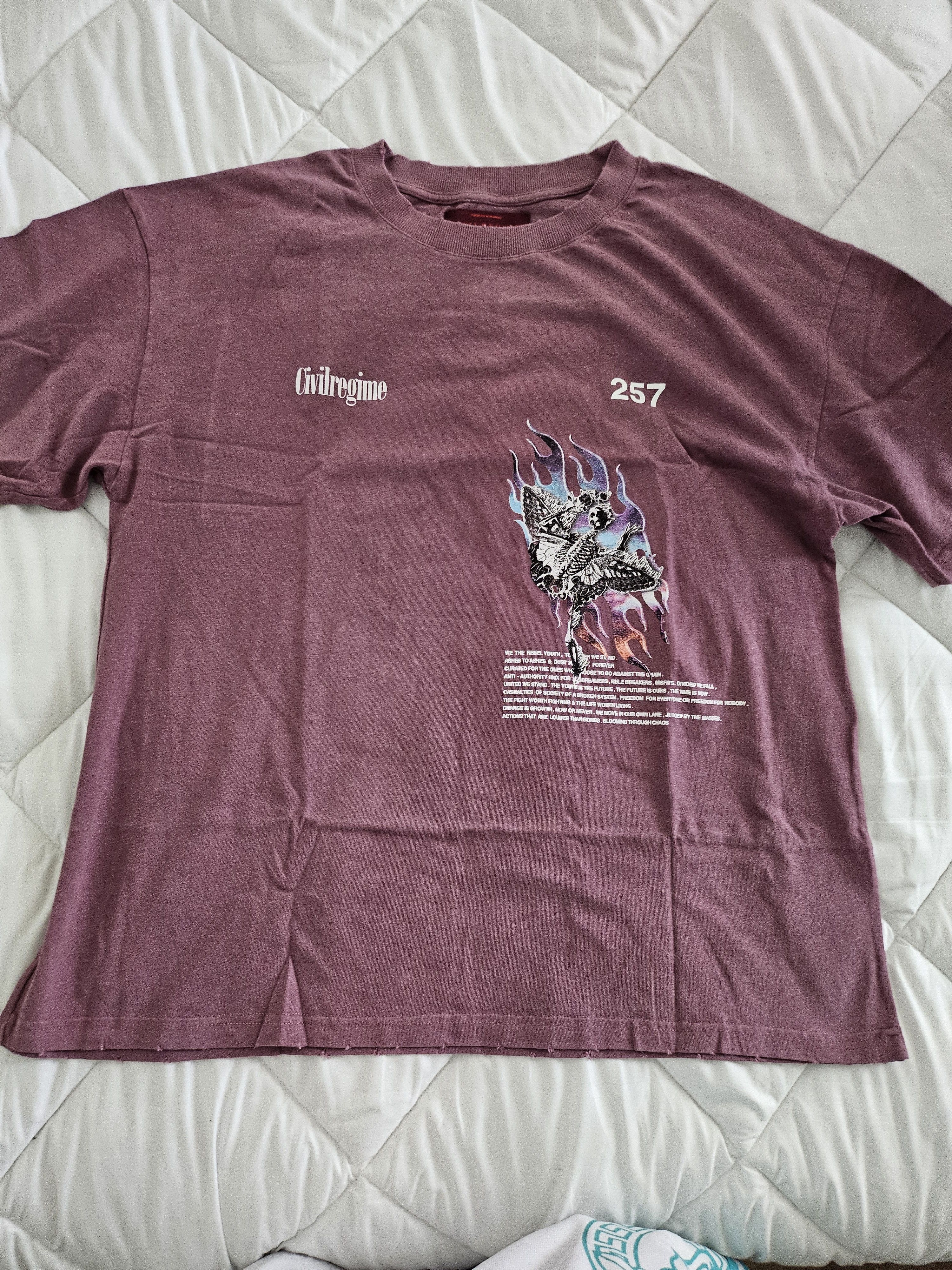 Civil Regime Men's L Civil Regime red label t-shirt only 500 produced Size US L / EU 52-54 / 3 - 1 Thumbnail