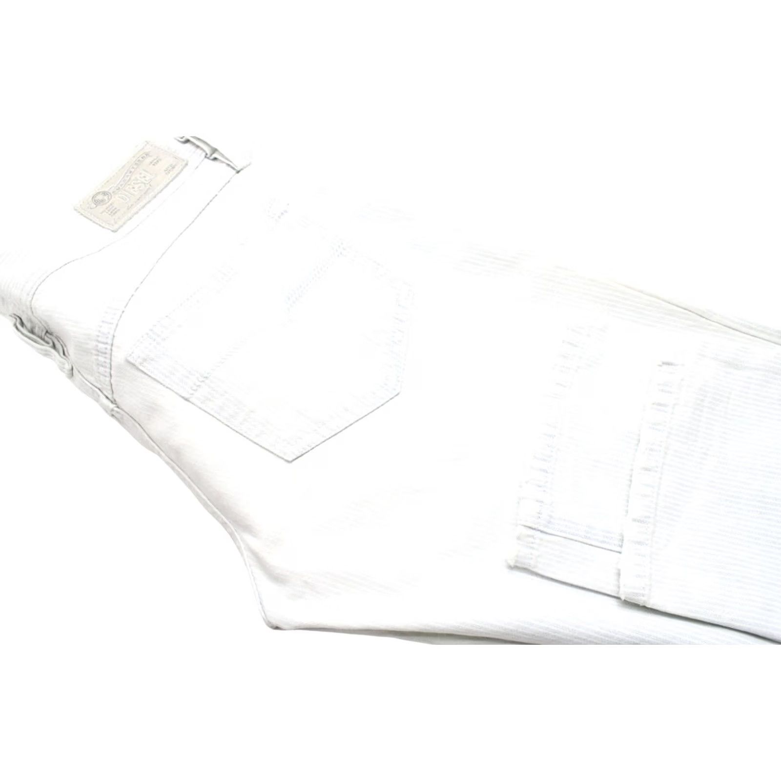 Diesel DIESEL Matic Slim-Skinny Jeans Women's W29/L32 Pinstripe Zip Fly Faded Size 29" - 6 Thumbnail