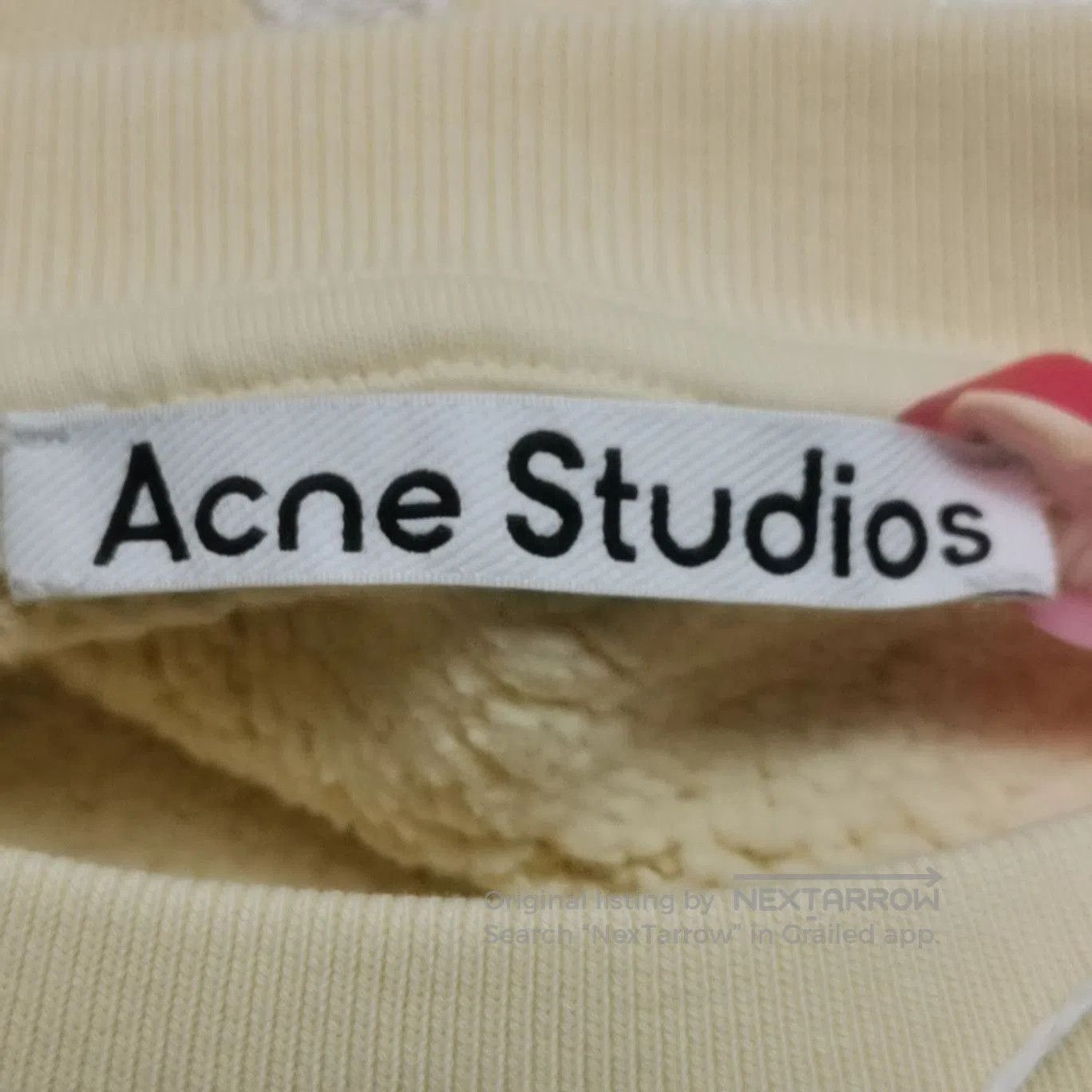 Acne Studios Acne Studios XS Cotton Logo Hoodie. Size US XS / EU 42 / 0 - 4 Thumbnail
