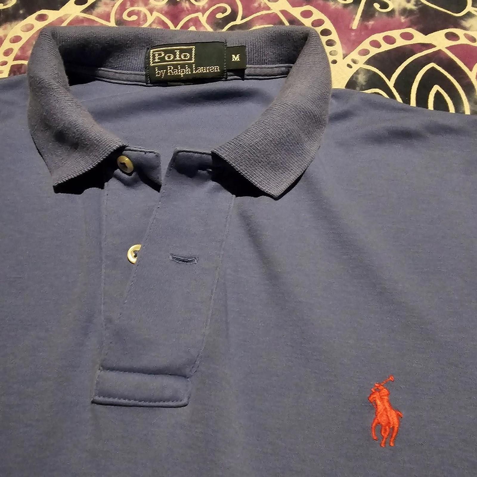 Polo Ralph Lauren Polo Ralph Lauren Men's Blue Polo-shirt Size US M / EU 48-50 / 2 - 3 Thumbnail
