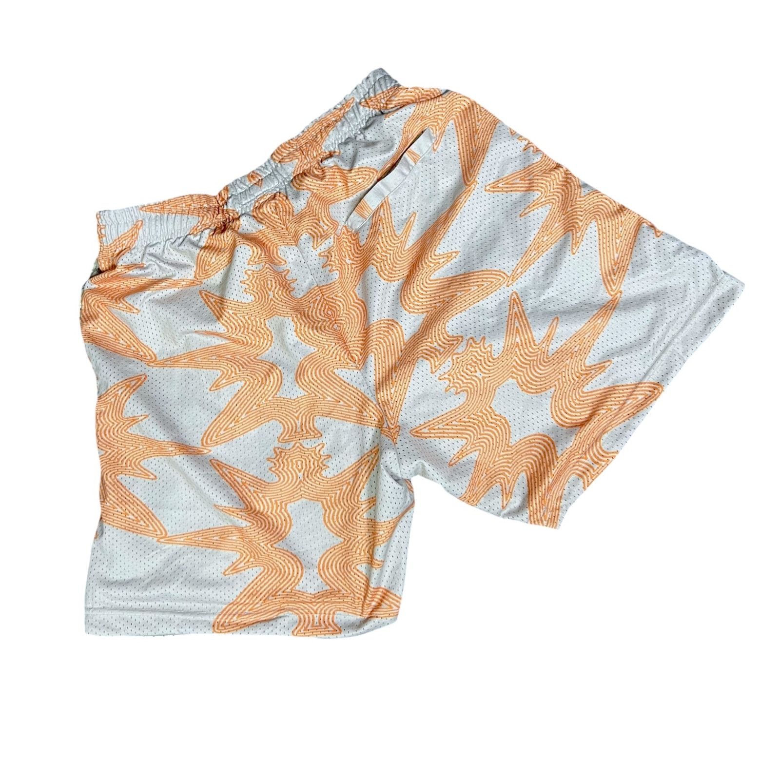 Market Market Studios Men's Large Orange Sand Quantum Mesh Shorts Size US 36 / EU 52 - 5 Thumbnail