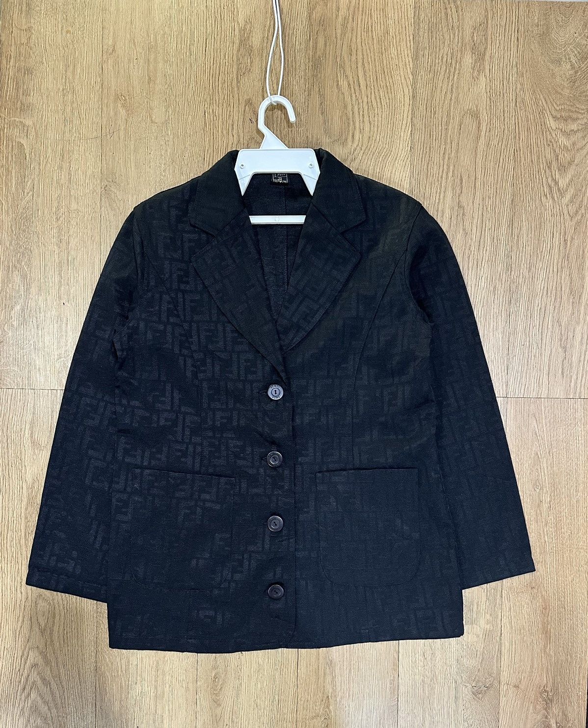 Fendi Fendi FF monogram jacket Size M / US 6-8 / IT 42-44 - 1 Thumbnail