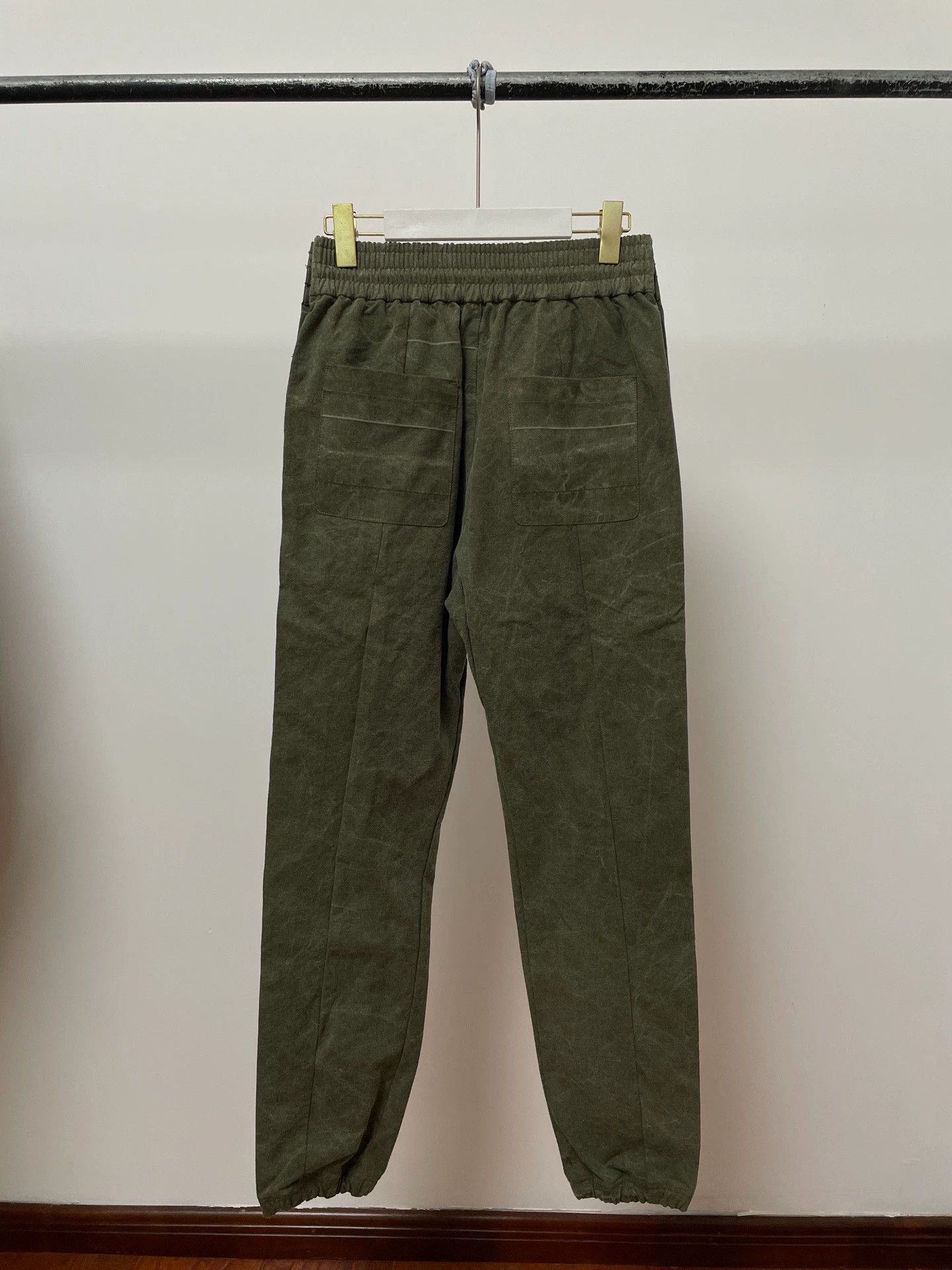 READYMADE Readymade 19aw Olive Track Pants Side Red-Blue Stripes Size US 32 / EU 48 - 2 Thumbnail