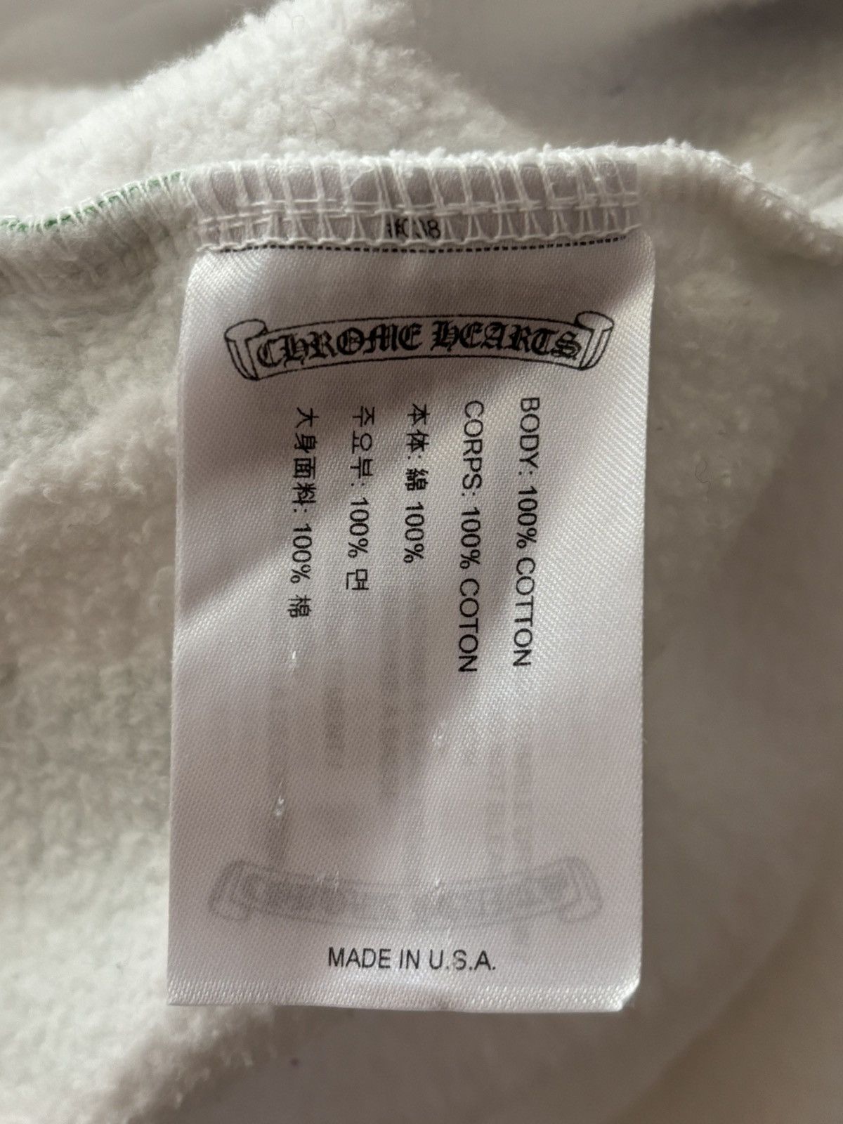Chrome Hearts Chrome Hearts stencil hoodie Size US S / EU 44-46 / 1 - 12 Thumbnail
