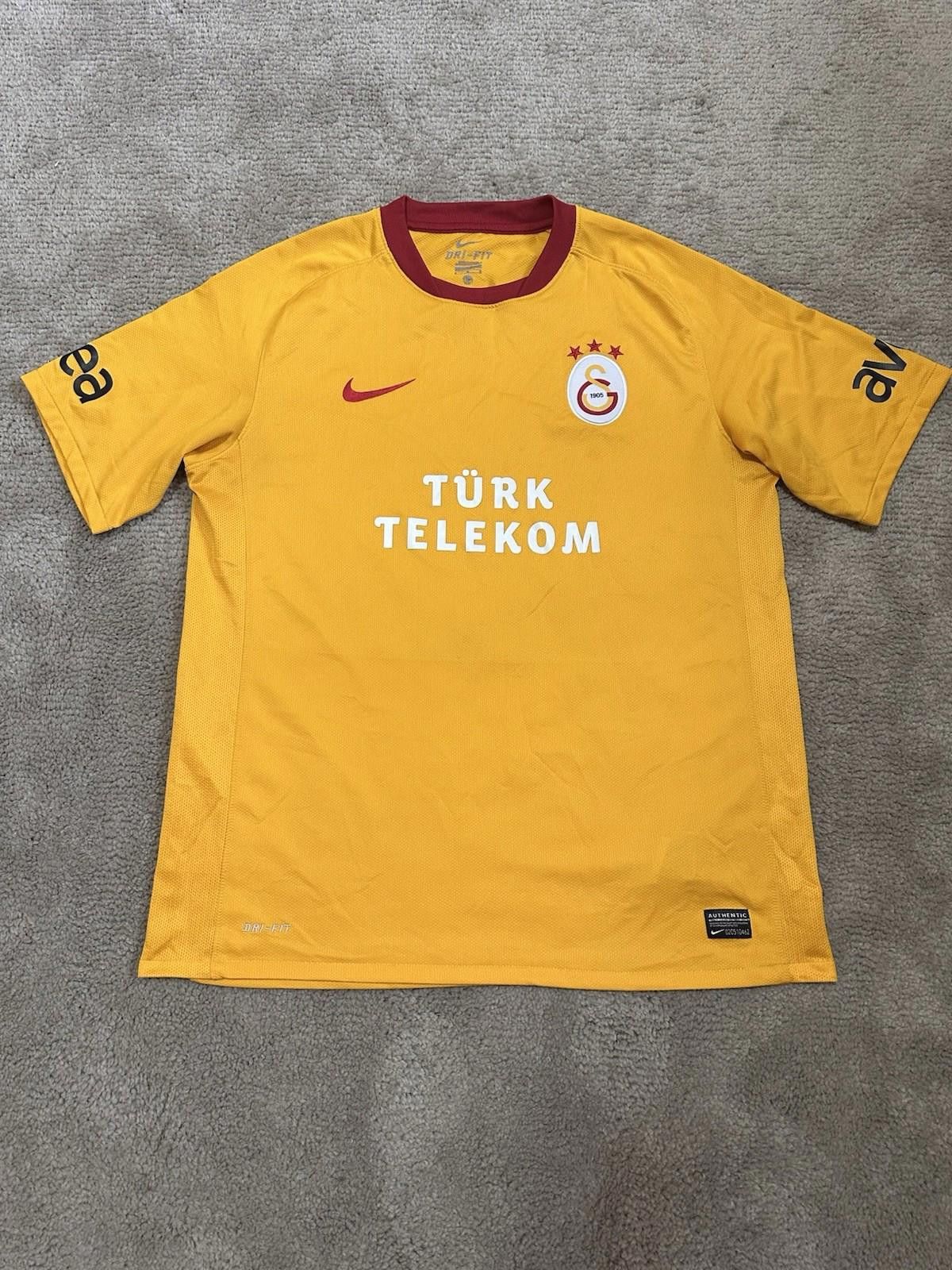 Nike 2011-12 Galatasaray Nike Third Football Shirt Soccer Jersey Size US L / EU 52-54 / 3 - 1 Thumbnail