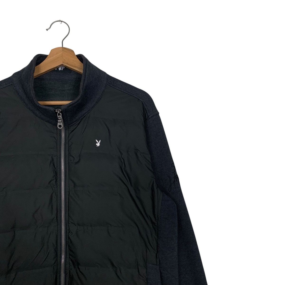 Playboy PLAYBOY Puffer Hybrid Bomber Jacket #2791-C126 Size US L / EU 52-54 / 3 - 4 Thumbnail