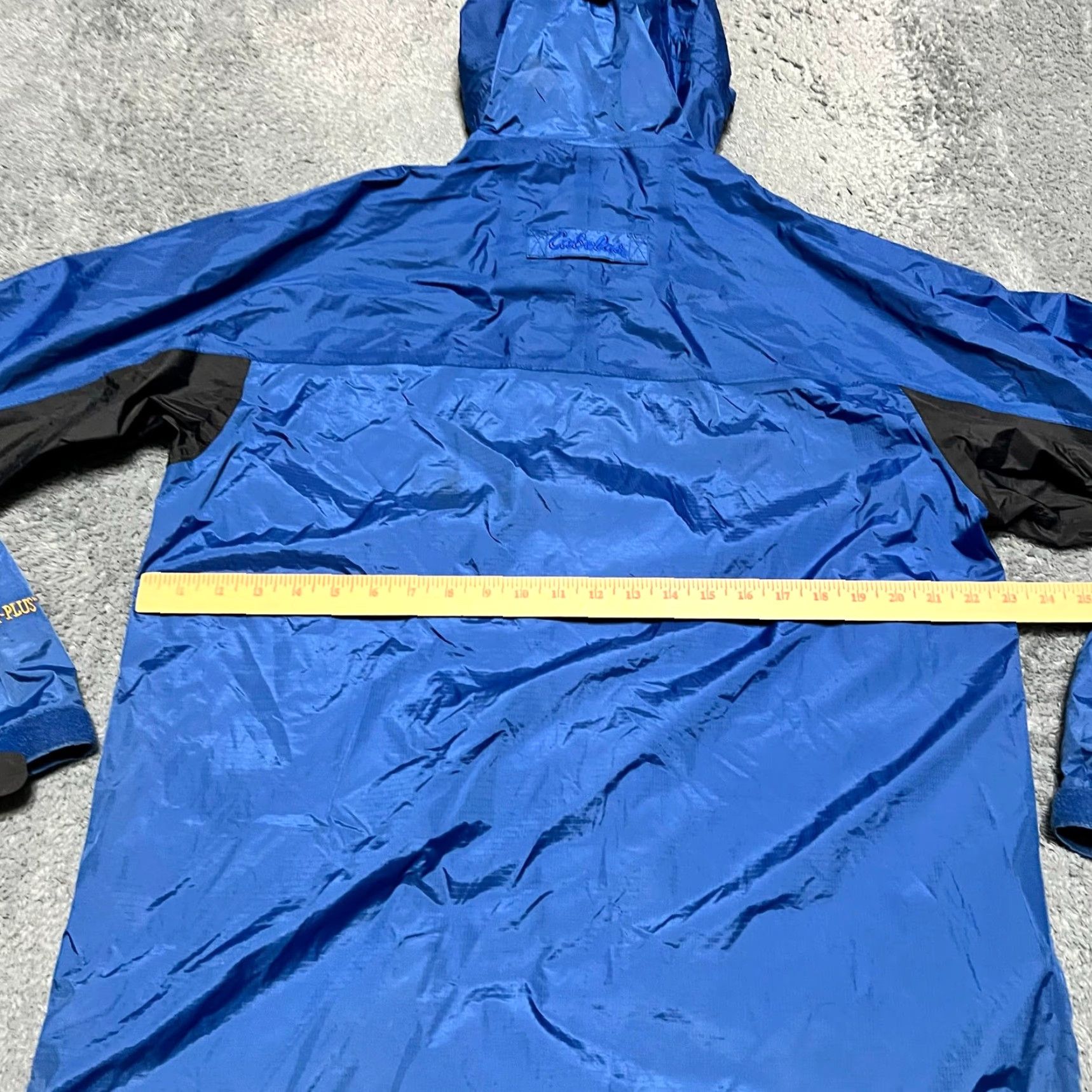 Vintage Cabela's Mens Medium Blue Nylon Rain Windbreaker Jacket ** User: Cabela's Mens Medium Blue Nylon Rain Windbreaker Jacket ** Size US M / EU 48-50 / 2 - 6 Thumbnail