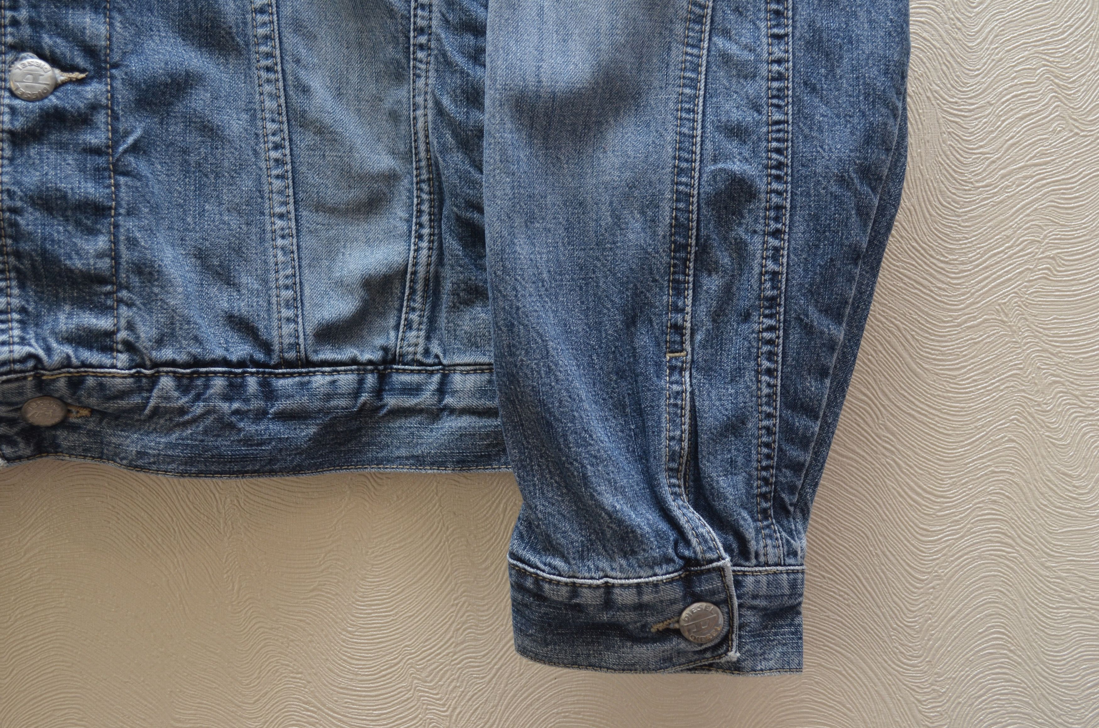 Diesel × Vintage Diesel Denim Blue Vintage Jacket Size L RARE 90s y2k Size US L / EU 52-54 / 3 - 5 Thumbnail