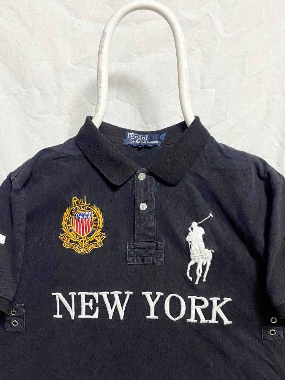 Polo Ralph Lauren 🗽 Polo Ralph Lauren “NEW YORK” Crest Polo Size US M / EU 48-50 / 2 - 2 Thumbnail