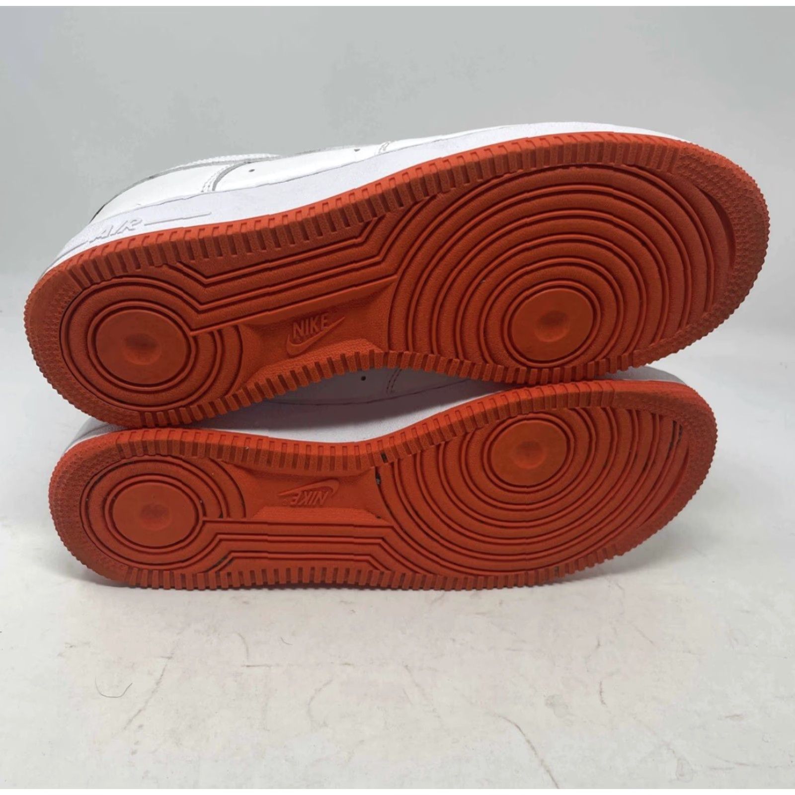 Nike Nike Air Force 1 '07 LV8 'NY vs NY' CJ5848-100 Mens 9.5 White/Black-Orange Peel Sneaker Size ONE SIZE - 6 Thumbnail