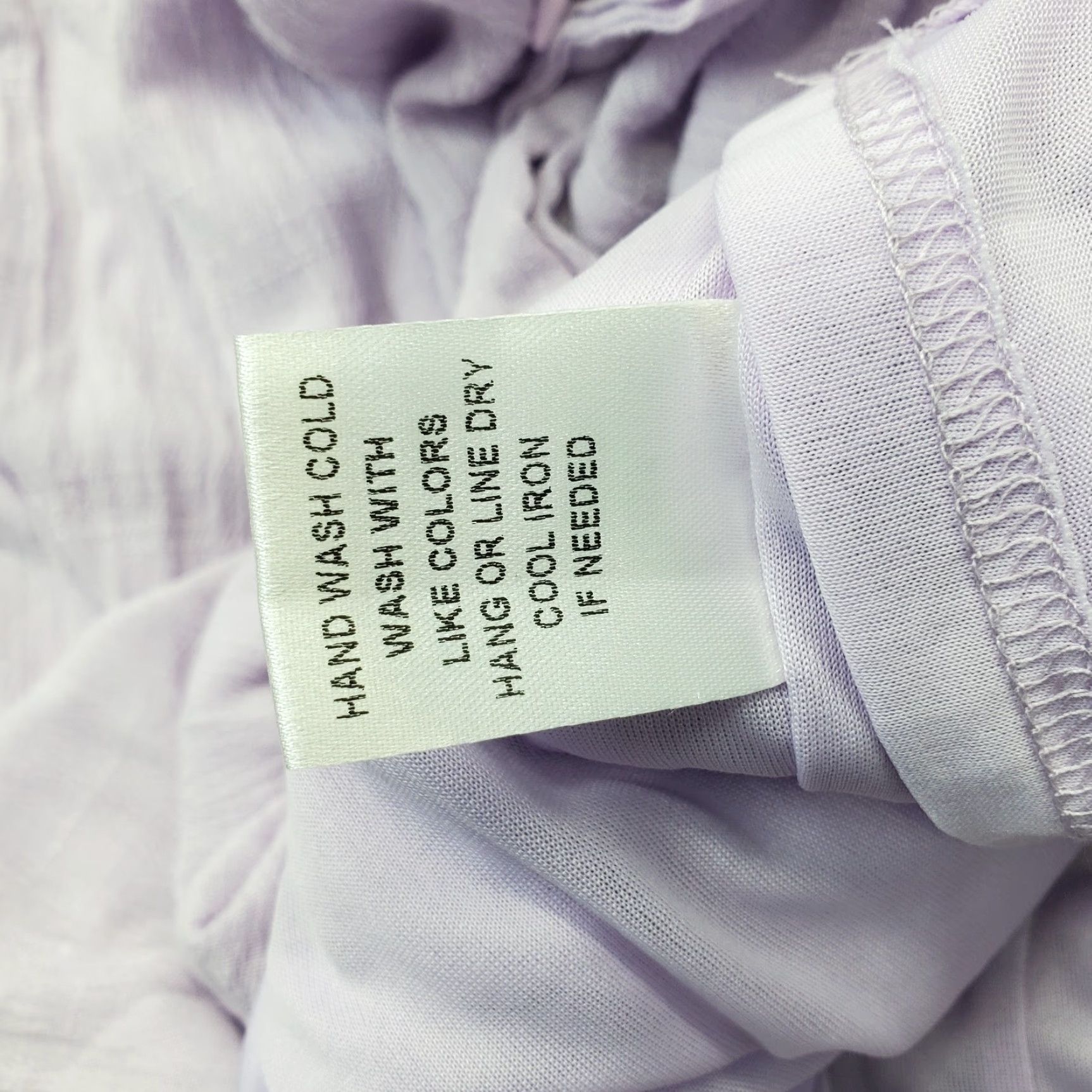 Vintage PinkBlush In Loom Maxi Dress Womens M Purple White Embroidered Floral Tie Waist Dress Size M / US 6-8 / IT 42-44 - 4 Thumbnail