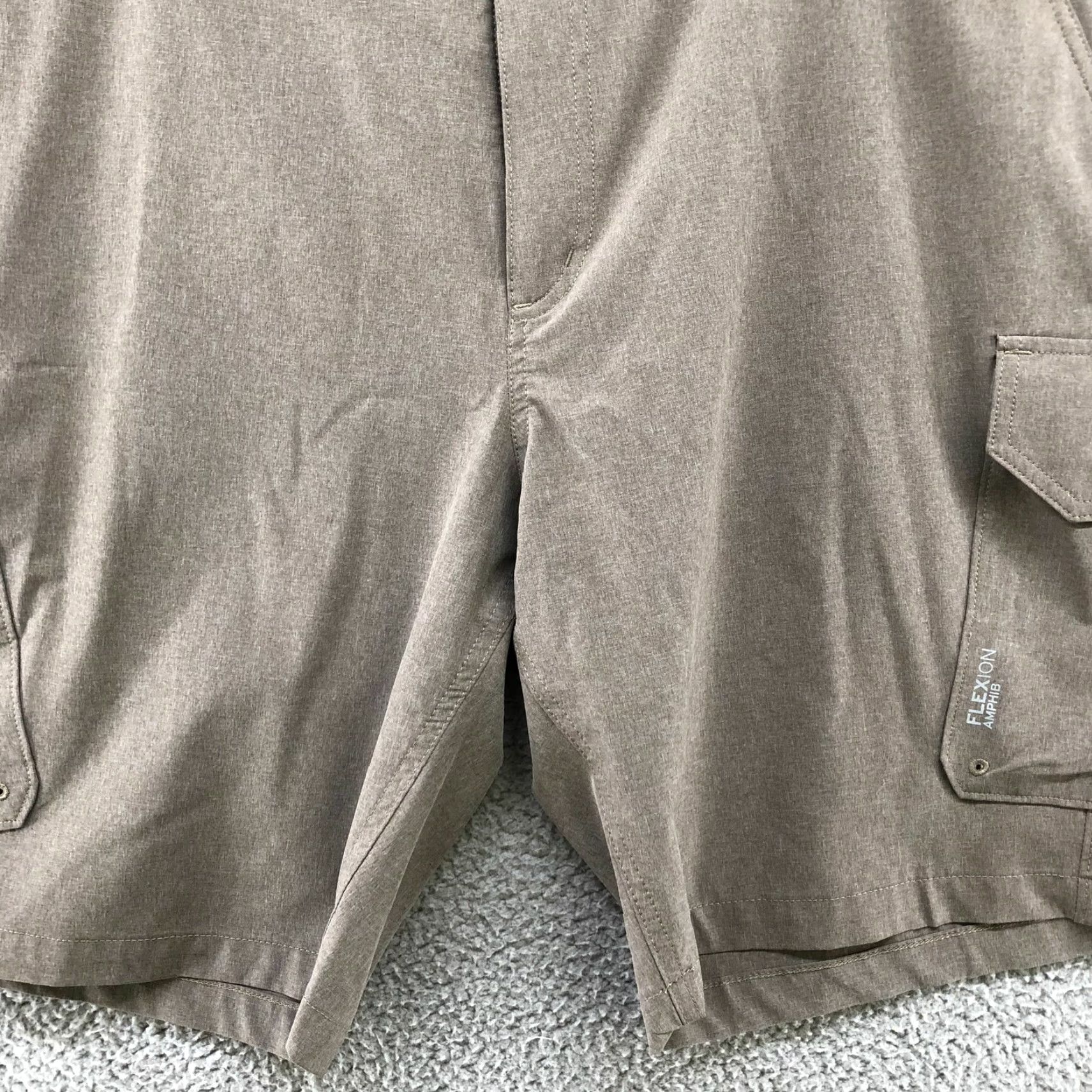Eddie Bauer Eddie Bauer Cargo Shorts Mens Size 42 Outdoor Hiking Stretch Cargo Brown 42 Inseam 9.5 in Regular Waist MTM Summer Outdoors Size US 42 / EU 58 - 5 Thumbnail