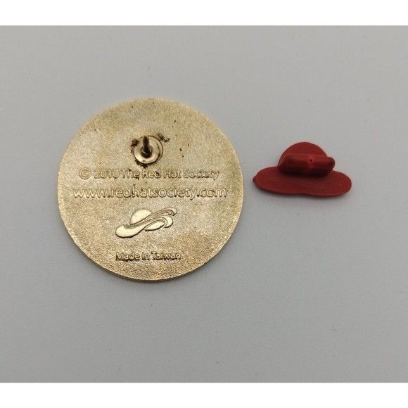Other Official Supporting Red Hat Society Members Pin 2010 Womens Size ONE SIZE - 9 Thumbnail
