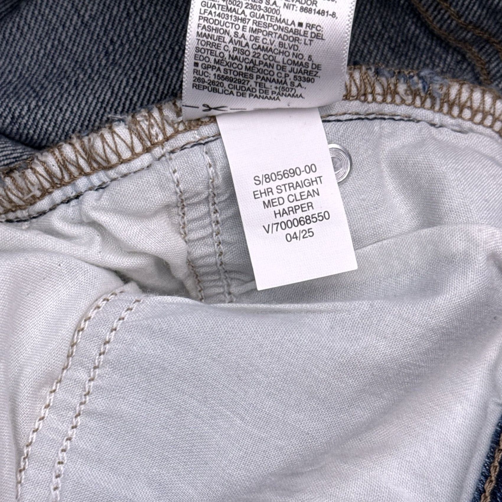 Old Navy Old Navy Extra High Rise Straight Jeans 10 Secret Smooth Pockets Harper New Size 32" / US 10 / IT 46 - 7 Thumbnail