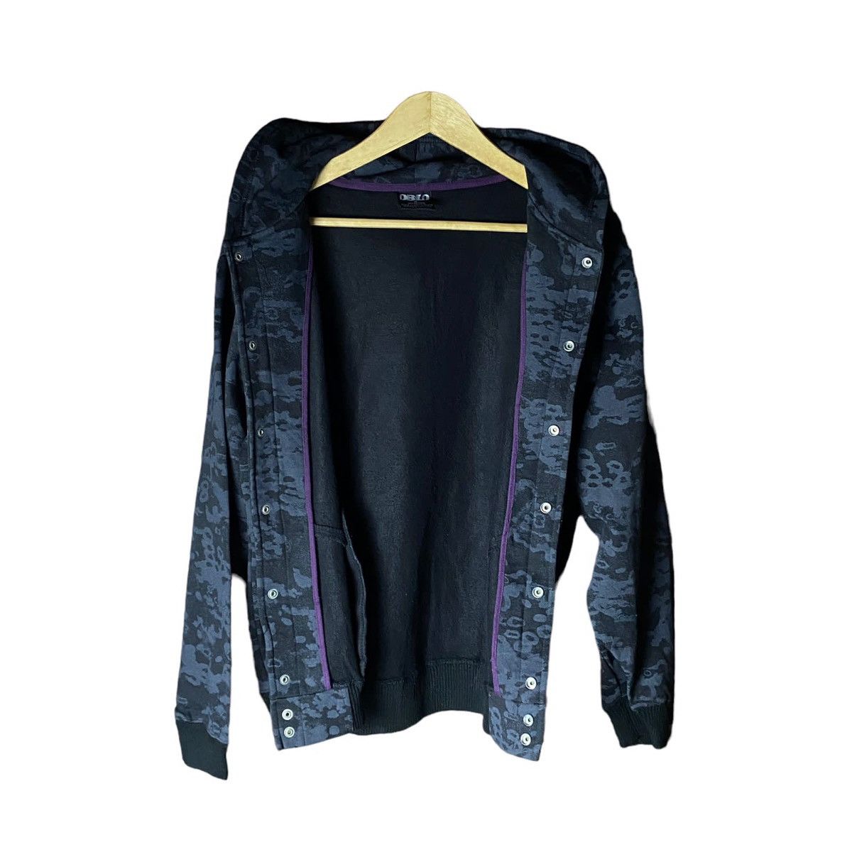 Japanese Brand 2000's Oblo Japanese Poem Tattoo Hoodie ifsixwas9 Size US M / EU 48-50 / 2 - 7 Thumbnail