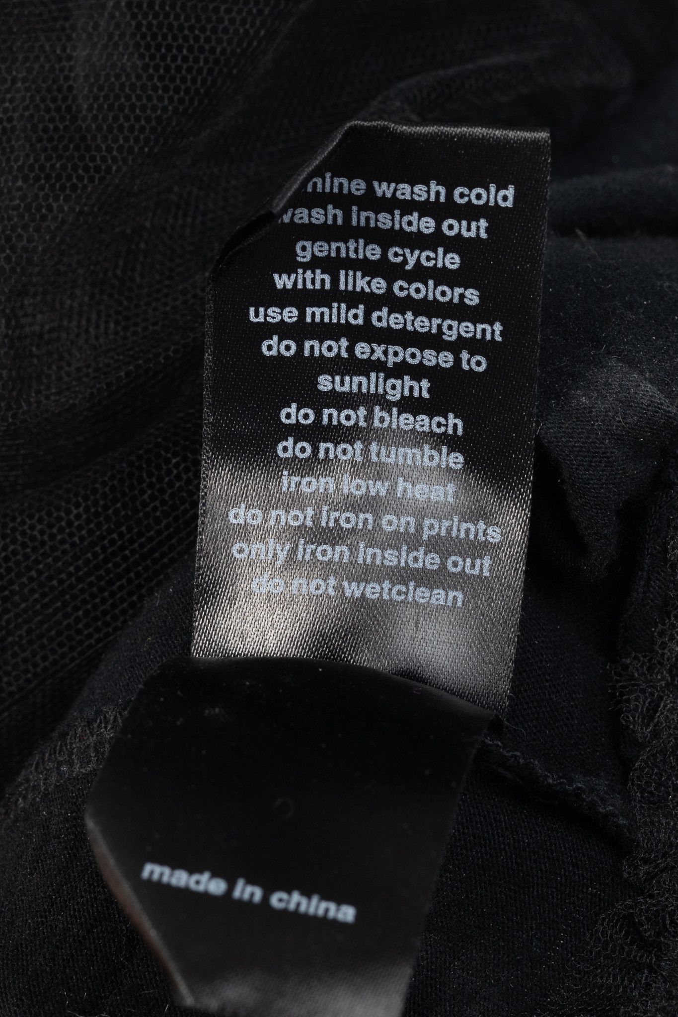 Rundholz Rundholz Black Label Black Cotton-Jersey Tulle-Hem T-Shirt Size S / US 4 / IT 40 - 10 Thumbnail