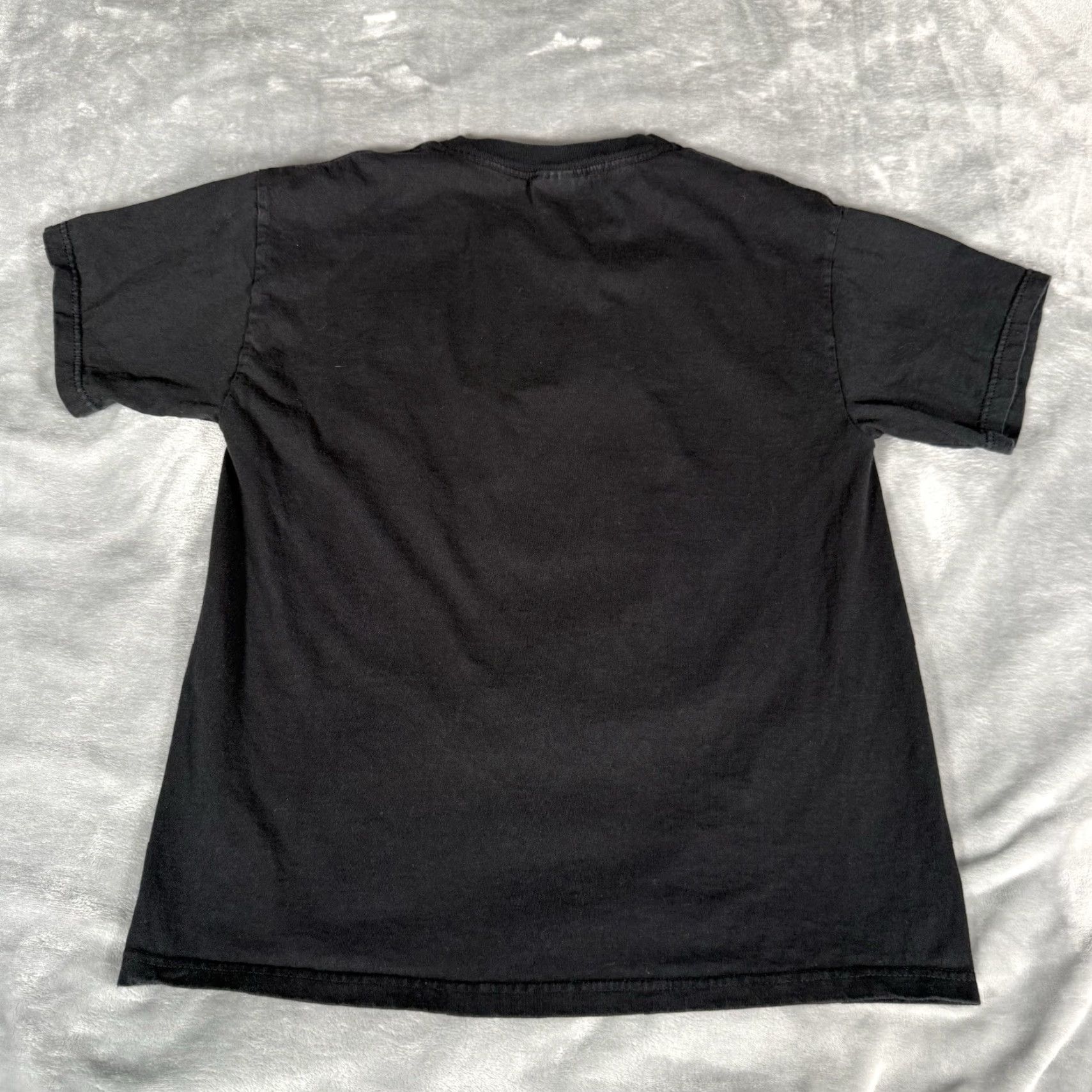 Vintage VINTAGE Stop Animal Testing T Shirt Mens M Slim Cropped Fit Parody Funny Y2K Black Cotton Graphic Print Short Sleeve Crew Neck Size US M / EU 48-50 / 2 - 4 Thumbnail