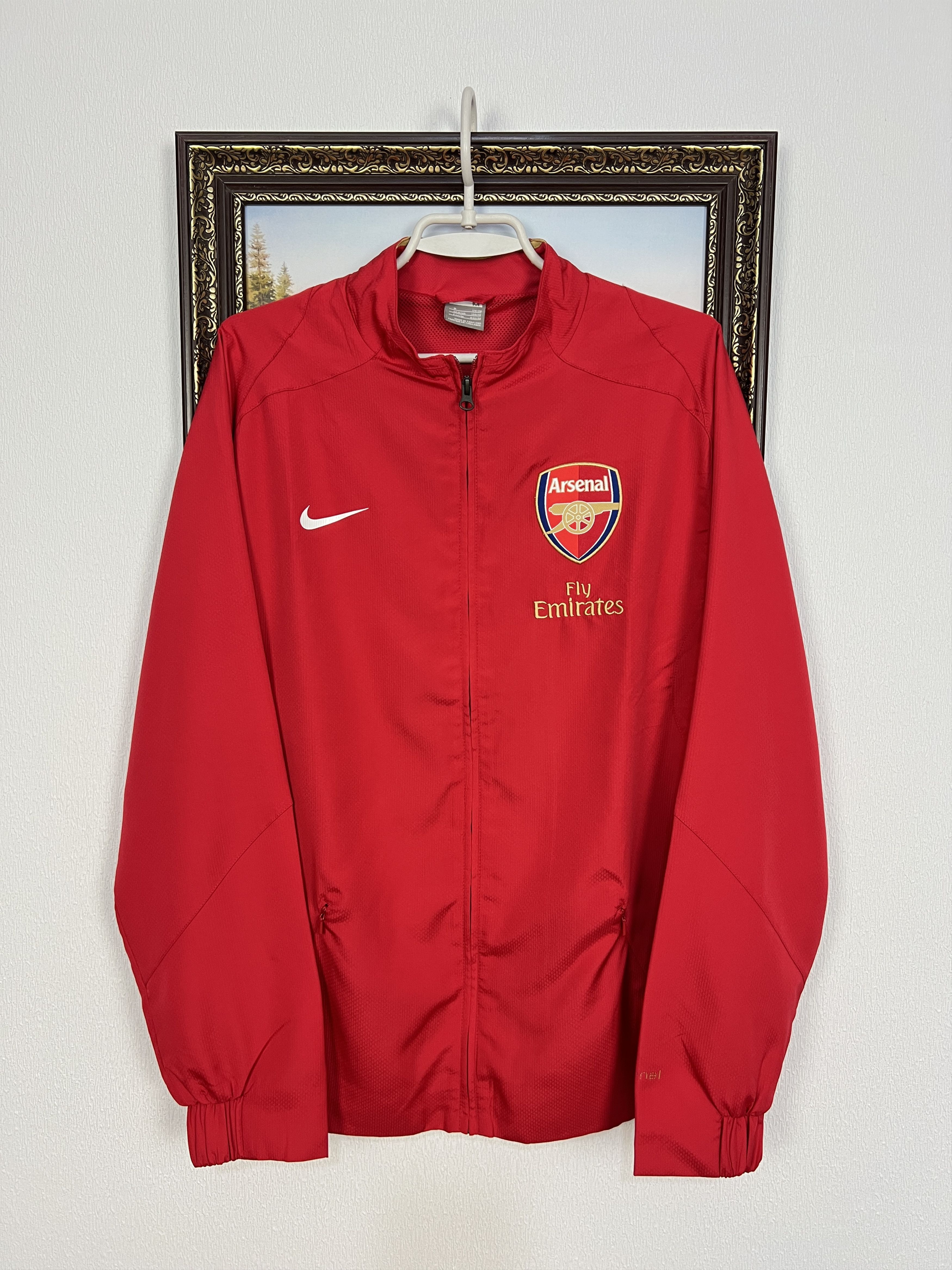 Nike Vintage Nike Arsenal Football Jacket Soccer Track Top Mens Size US M / EU 48-50 / 2 - 1 Thumbnail