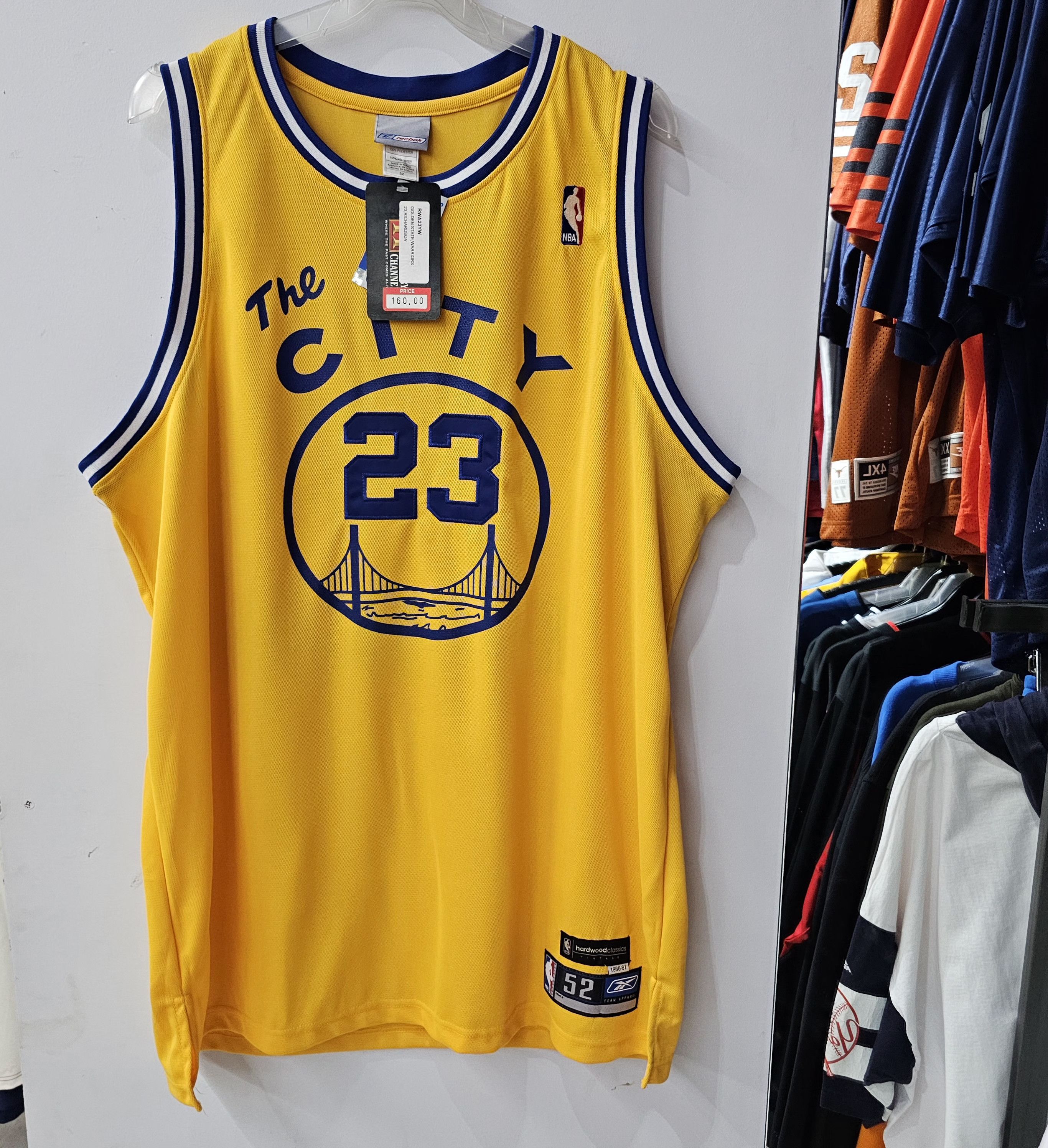 Reebok Authentic Golden State Warriors Jason Richardson Jersey Size US XXL / EU 58 / 5 - 2 Thumbnail