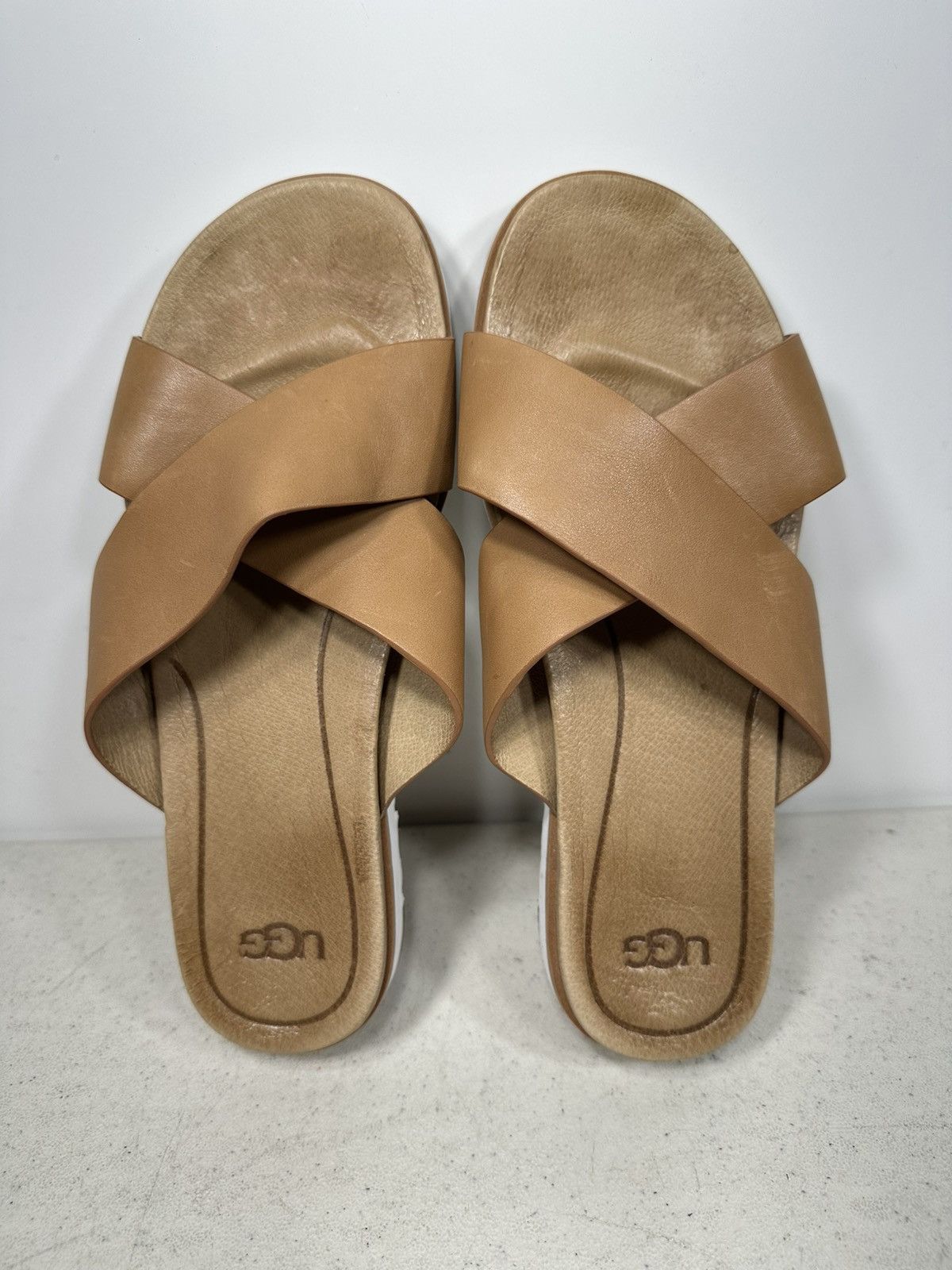 Ugg UGG Ugg Kari Flip Flops Criss Cross Leather upper Size US 7 / IT 37 - 6 Thumbnail