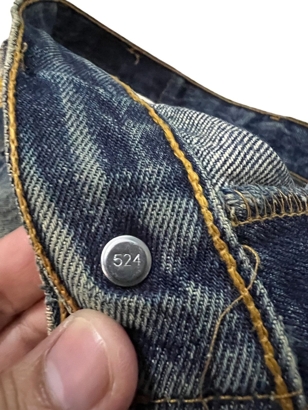 Levi's Vintage 90’s Levi’s 501 Distress Ripped Jean#kurt corbain Size US 30 / EU 46 - 12 Thumbnail