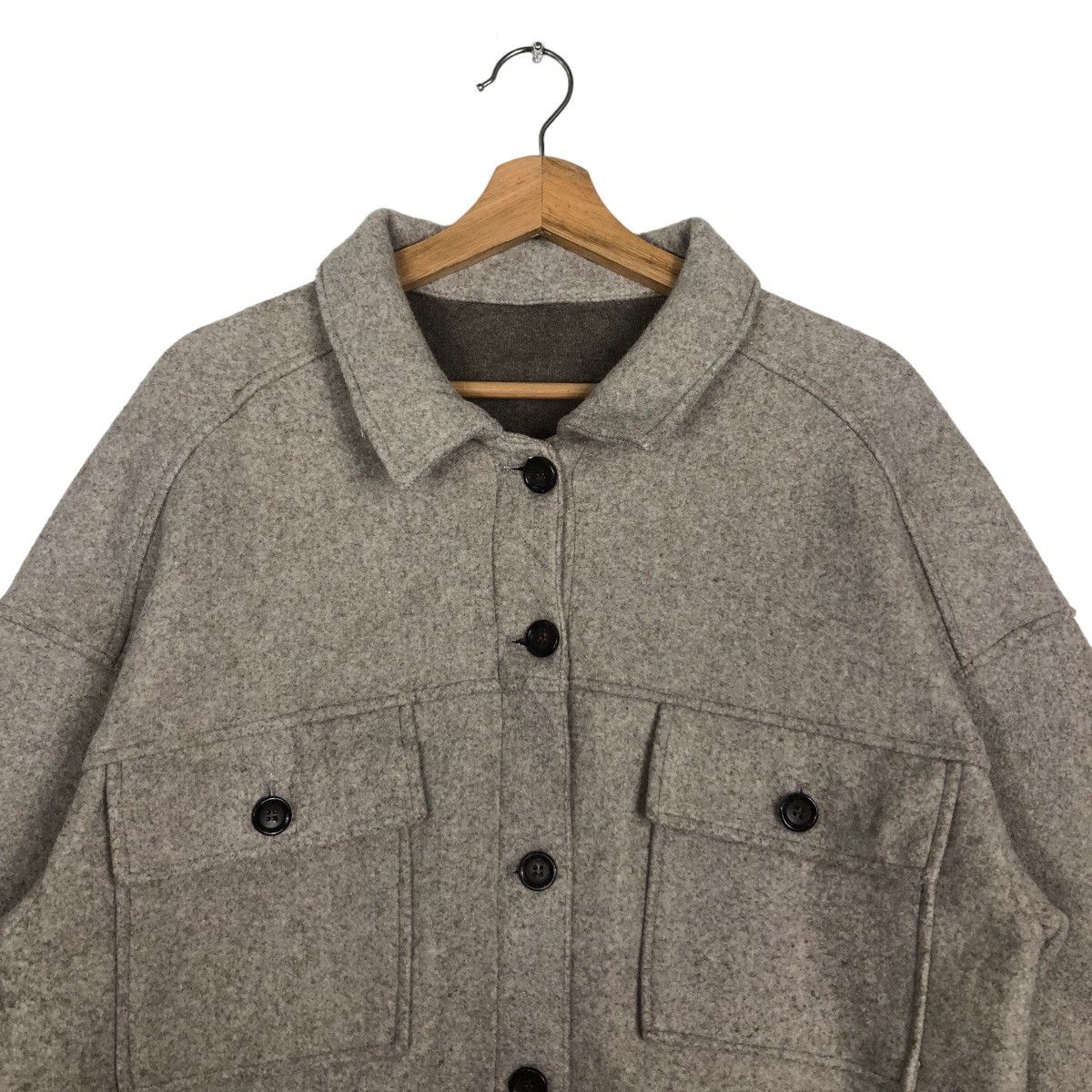 Japanese Brand 🔥90’s Vintage Hikory Chore Wool Jacket Multi Pocket Size US M / EU 48-50 / 2 - 3 Thumbnail