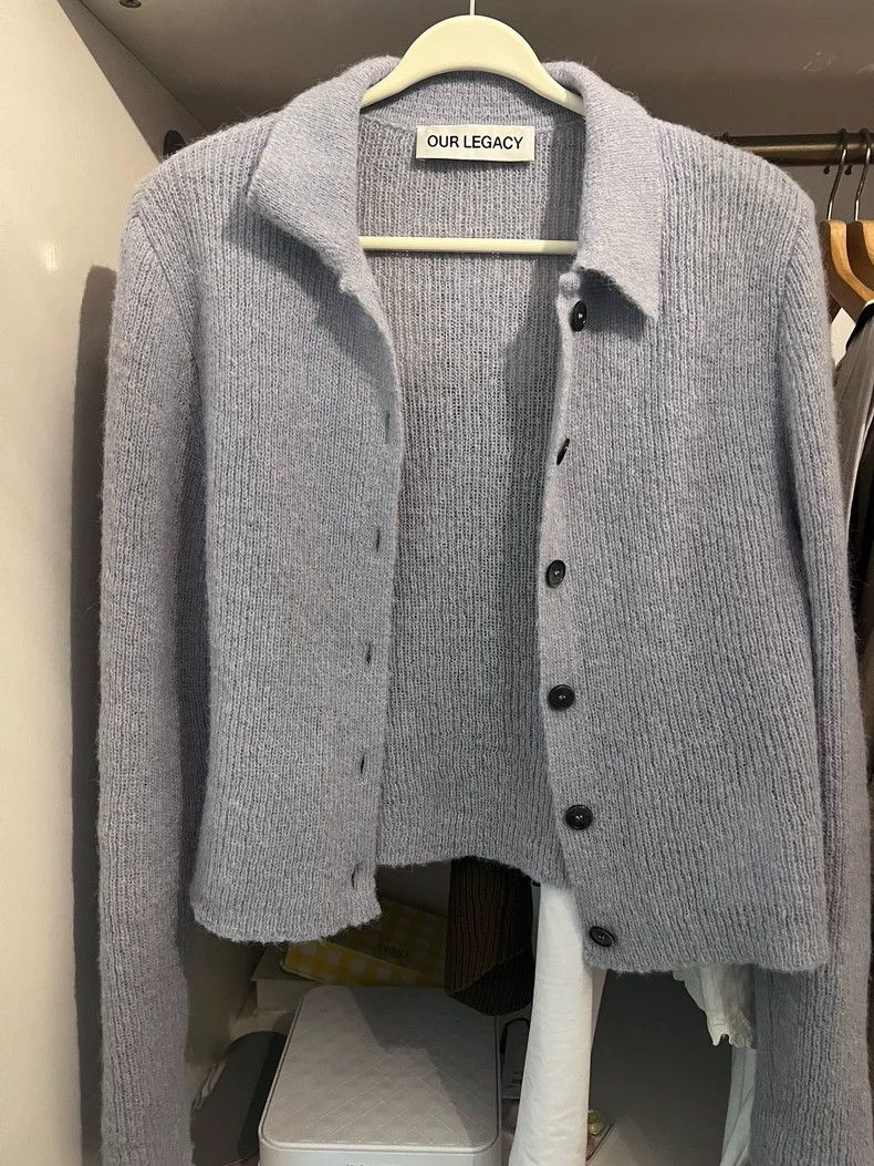 Our Legacy our legacy size 36 Alpaca wool short pointed collar button Size US XXS / EU 40 - 4 Thumbnail