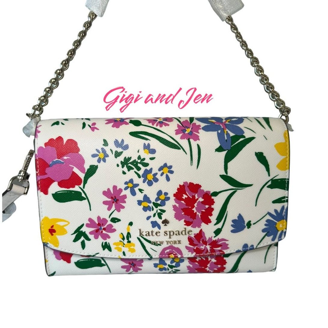 Kate Spade Garden Bouquet Convertible Crossbody Shoulder Bag